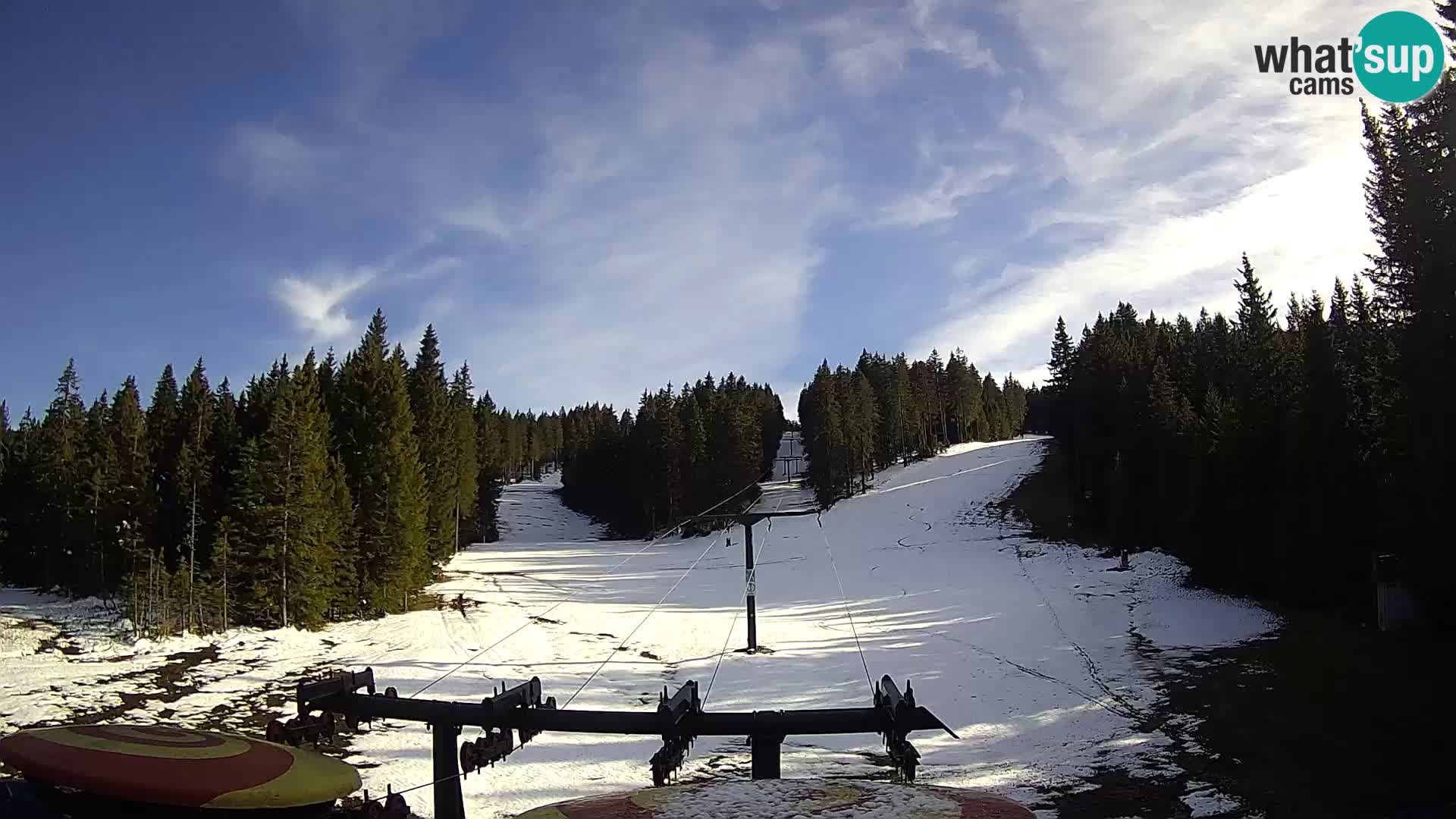 Station de ski Rogla Webcam Ostruščica pistes 1 et 2