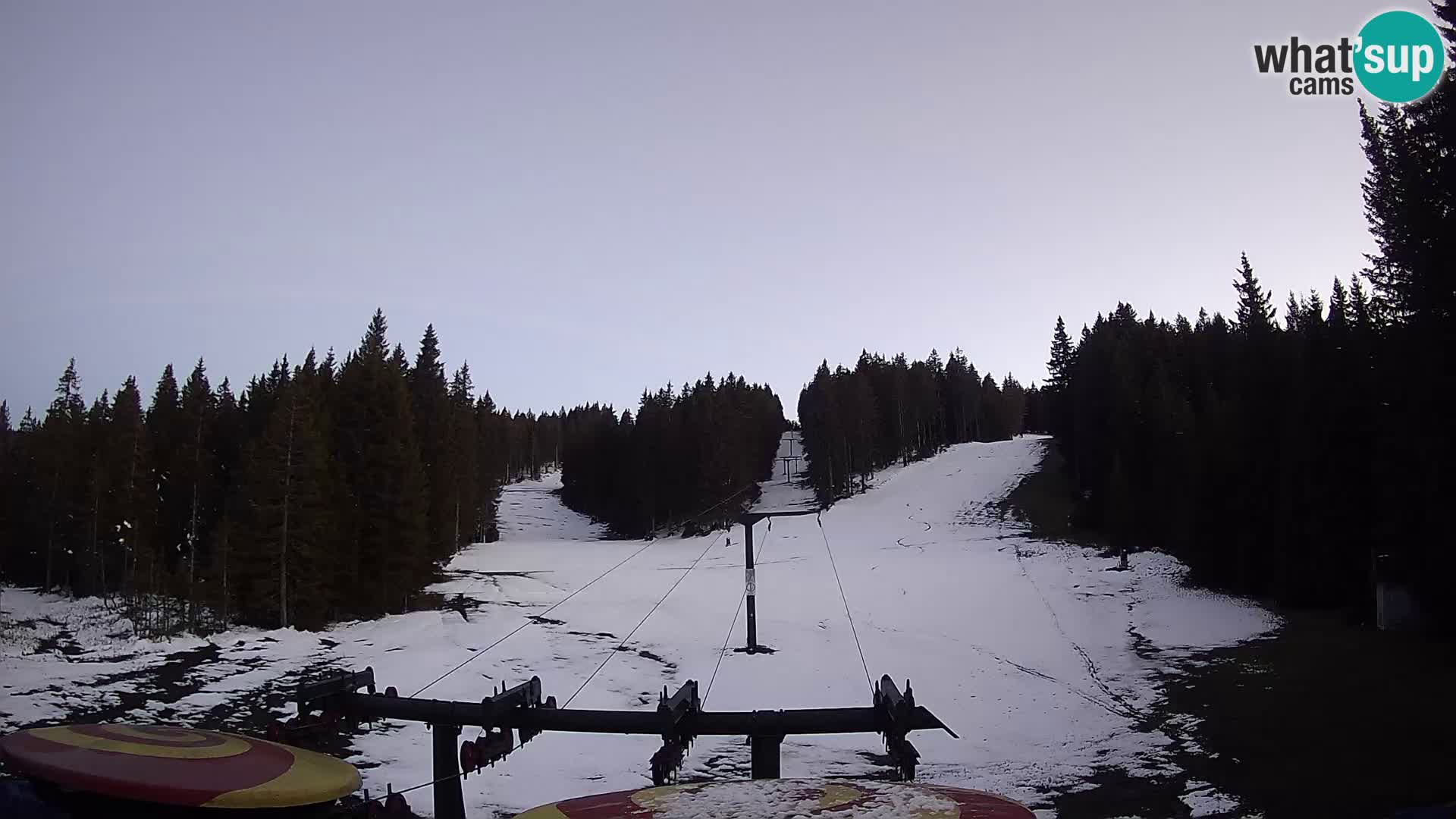 Estación de esquí Rogla Webcam Ostruščica pistas 1 y 2