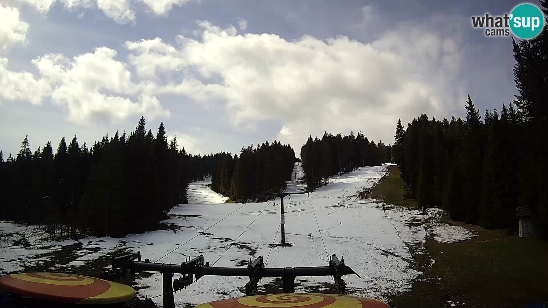 Station de ski Rogla Webcam Ostruščica pistes 1 et 2