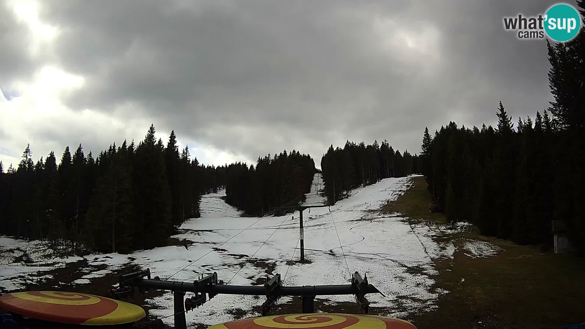 Estación de esquí Rogla Webcam Ostruščica pistas 1 y 2
