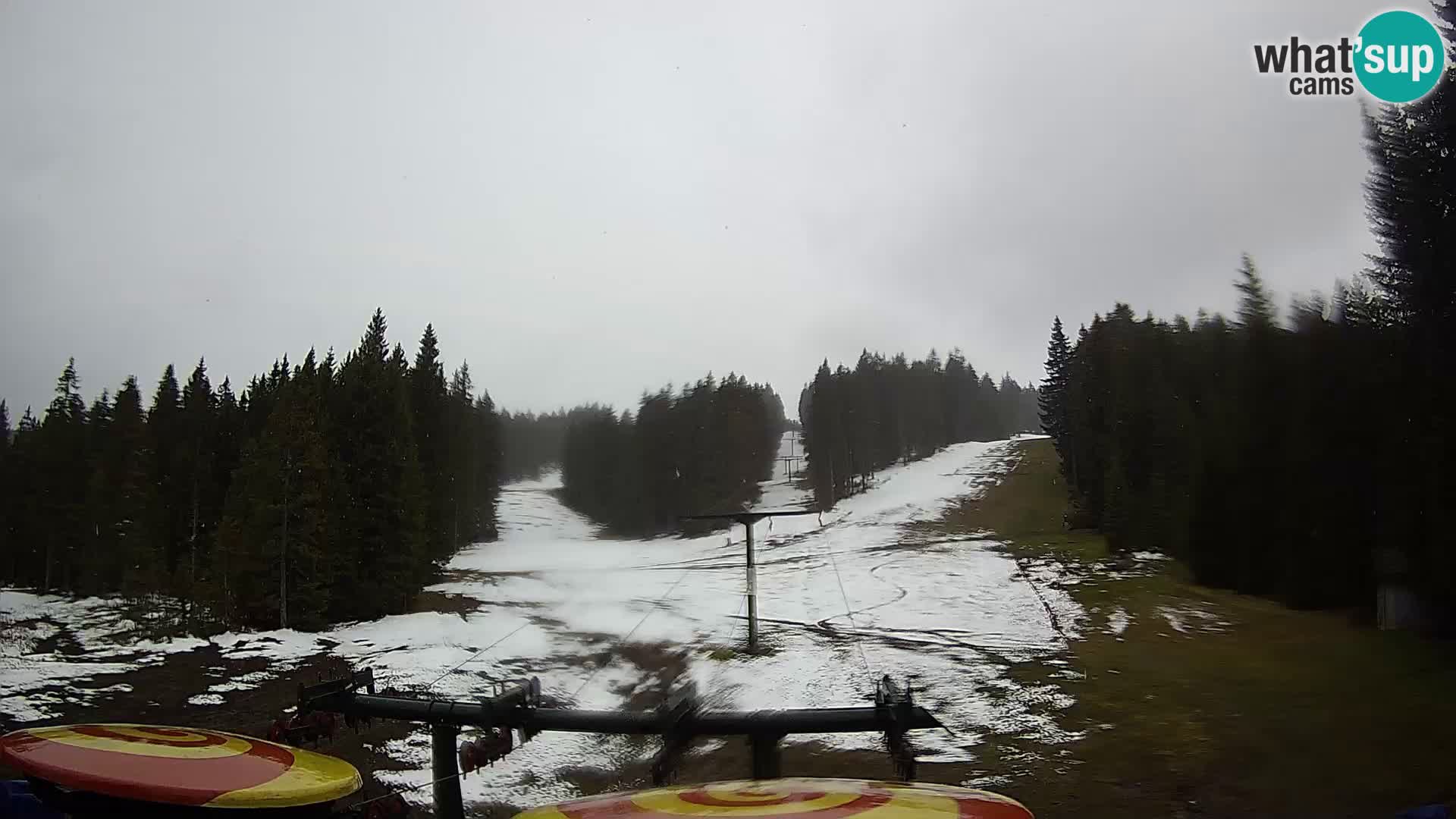 Station de ski Rogla Webcam Ostruščica pistes 1 et 2