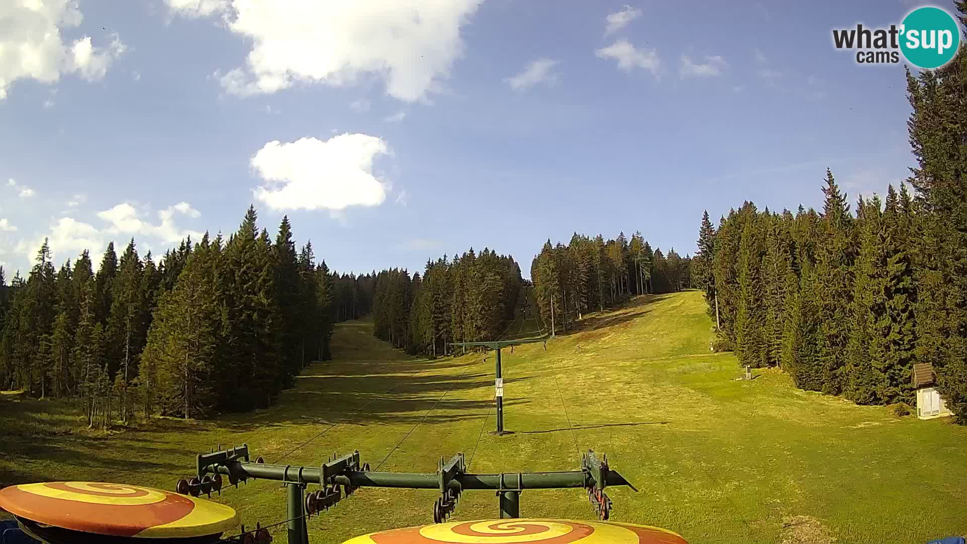 Comprensorio sciistico Rogla Webcam live Ostruščica piste 1 e 2