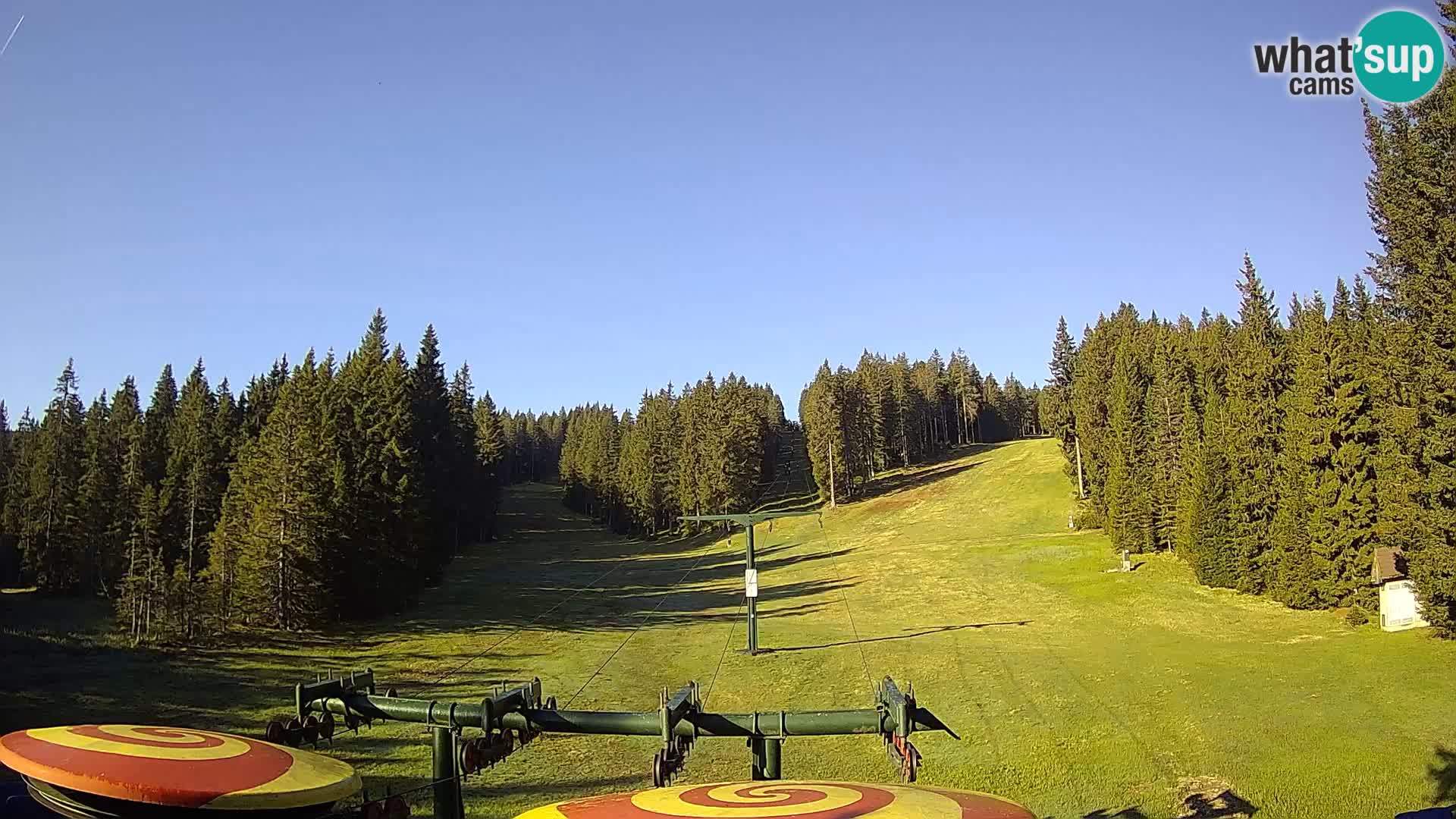 Station de ski Rogla Webcam Ostruščica pistes 1 et 2