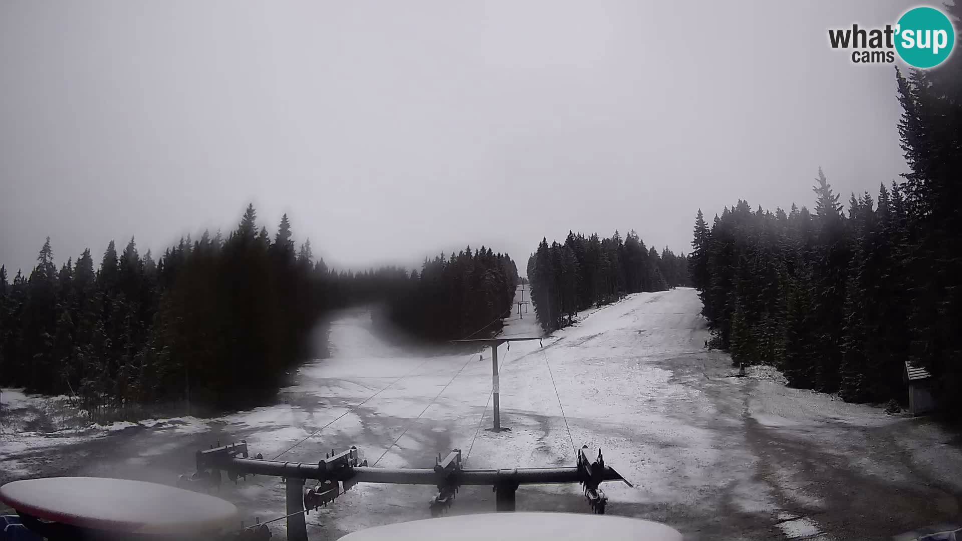 Comprensorio sciistico Rogla Webcam live Ostruščica piste 1 e 2