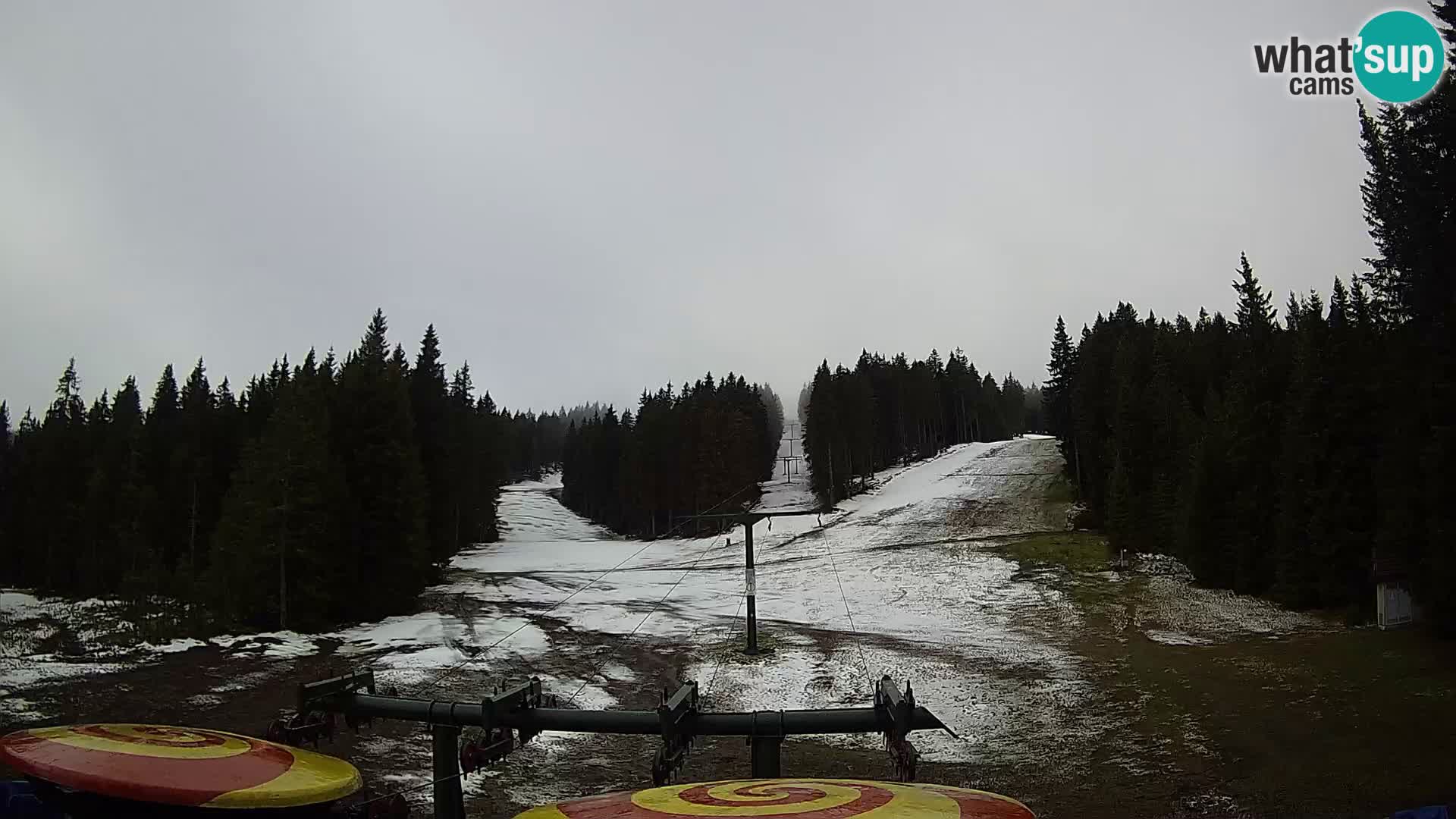 Estación de esquí Rogla Webcam Ostruščica pistas 1 y 2