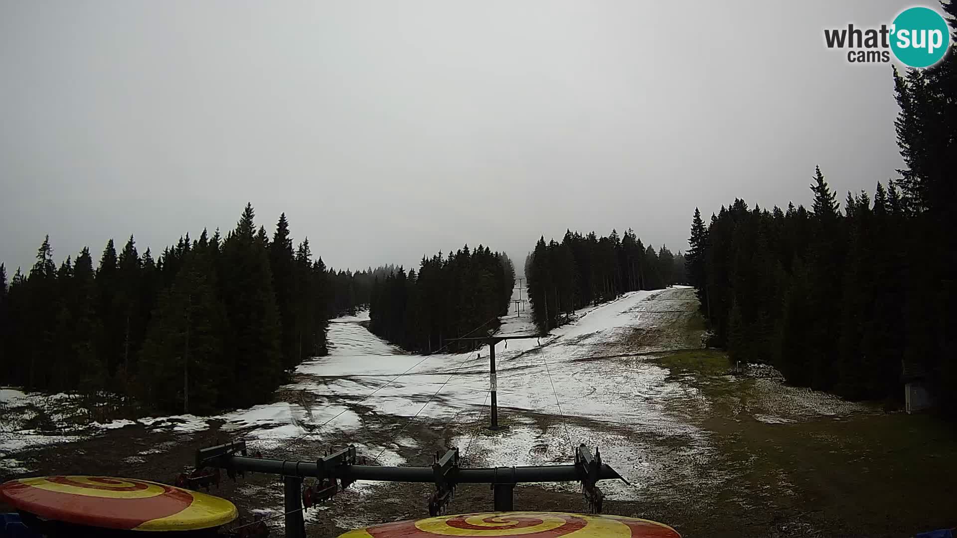 Station de ski Rogla Webcam Ostruščica pistes 1 et 2