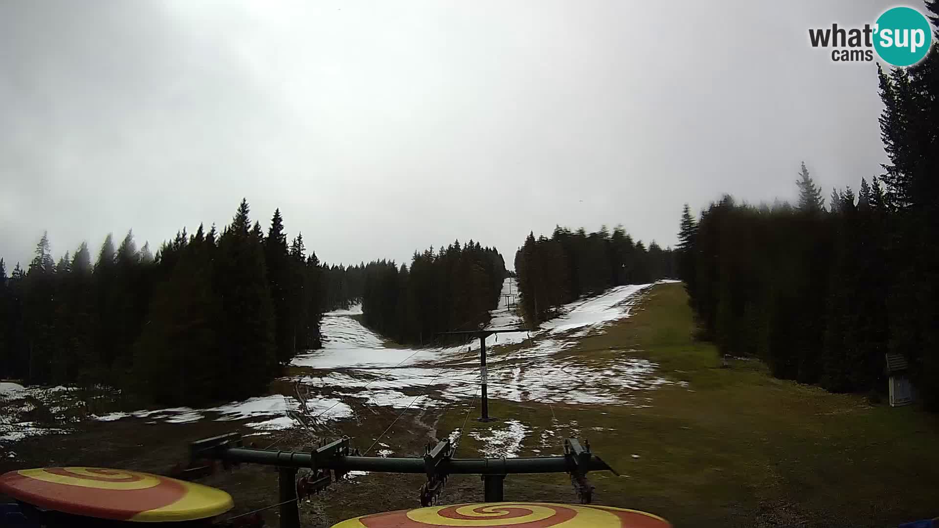 Station de ski Rogla Webcam Ostruščica pistes 1 et 2
