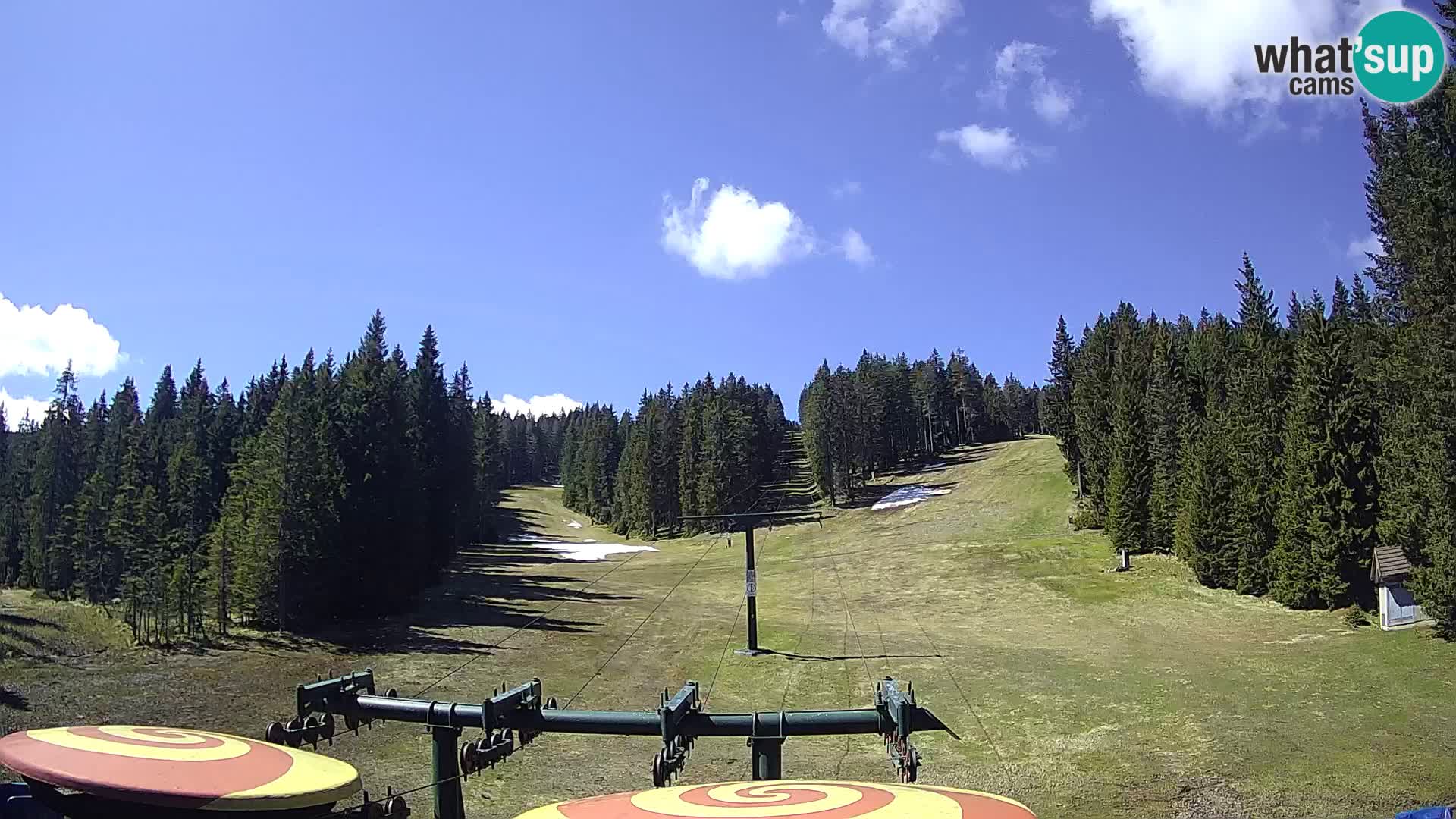 Station de ski Rogla Webcam Ostruščica pistes 1 et 2