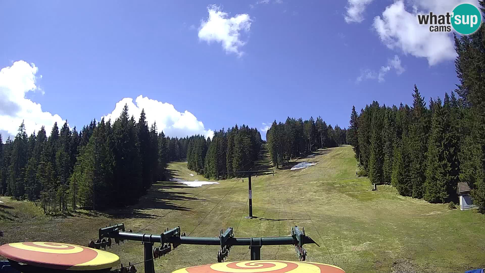 Skigebiet Rogla Webcam Ostruščica Piste 1 und 2