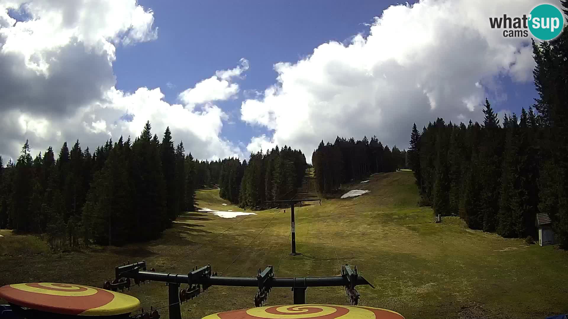 Skigebiet Rogla Webcam Ostruščica Piste 1 und 2