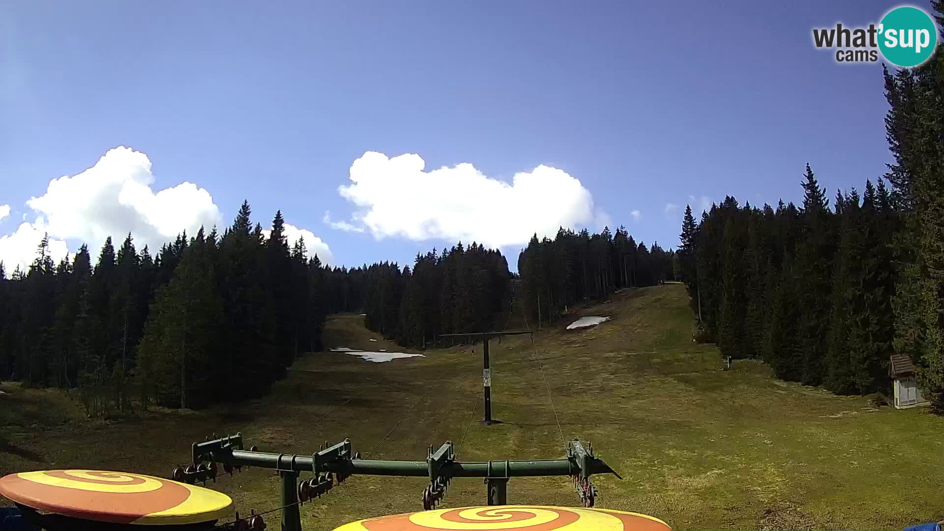 Skigebiet Rogla Webcam Ostruščica Piste 1 und 2
