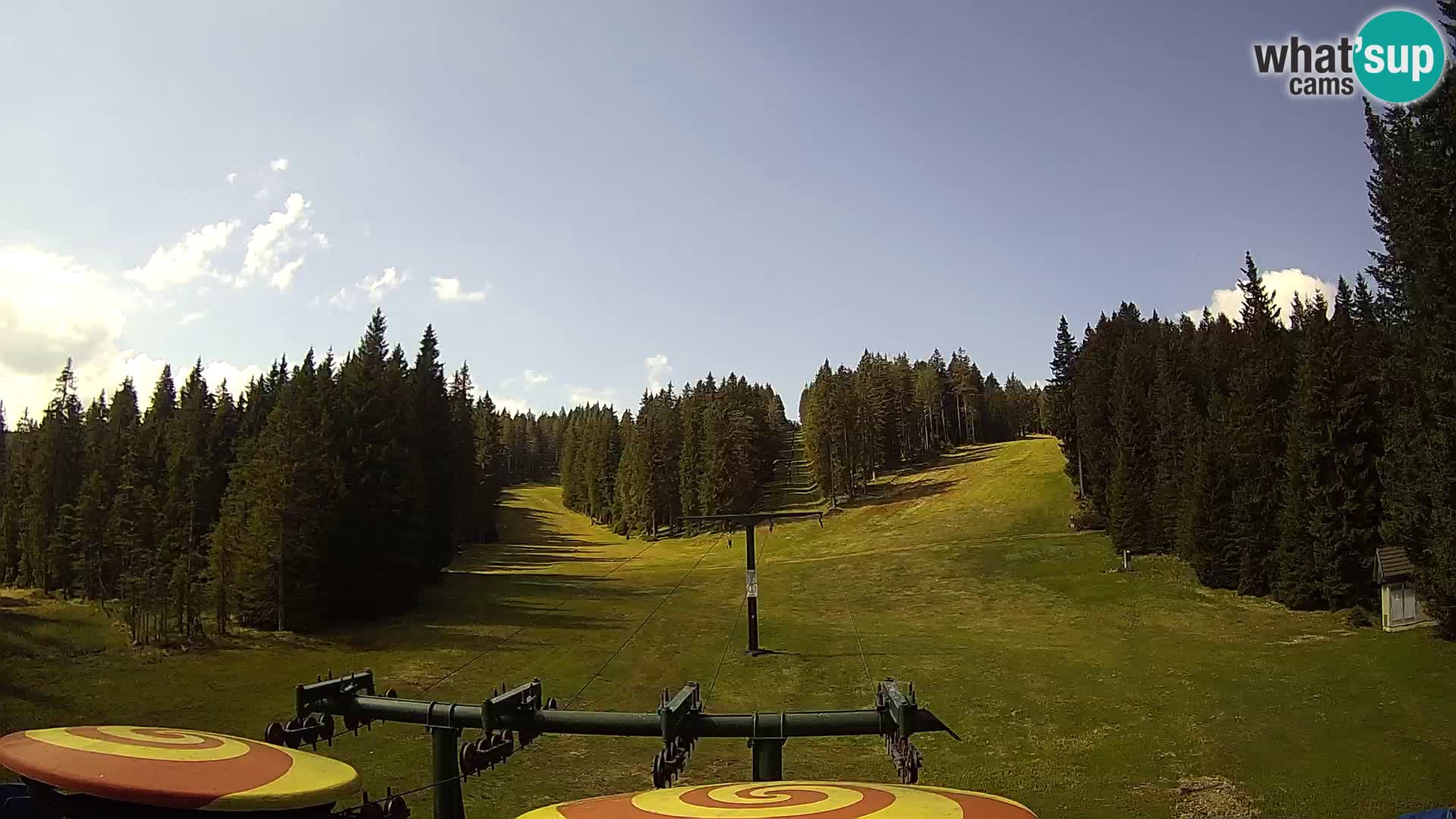Skijalište Rogla web kamera Ostruščica proga 1 in 2