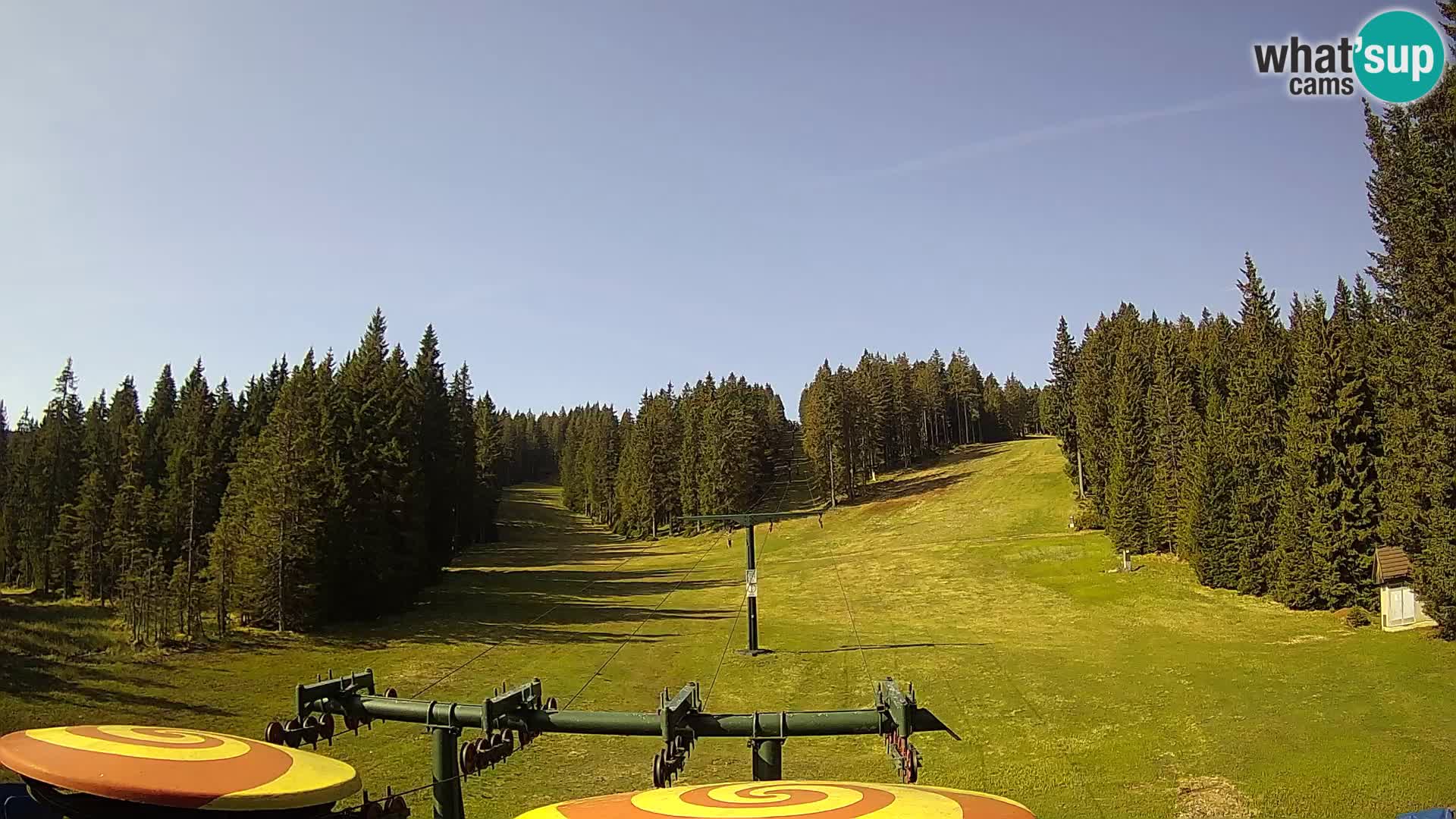 Skigebiet Rogla Webcam Ostruščica Piste 1 und 2