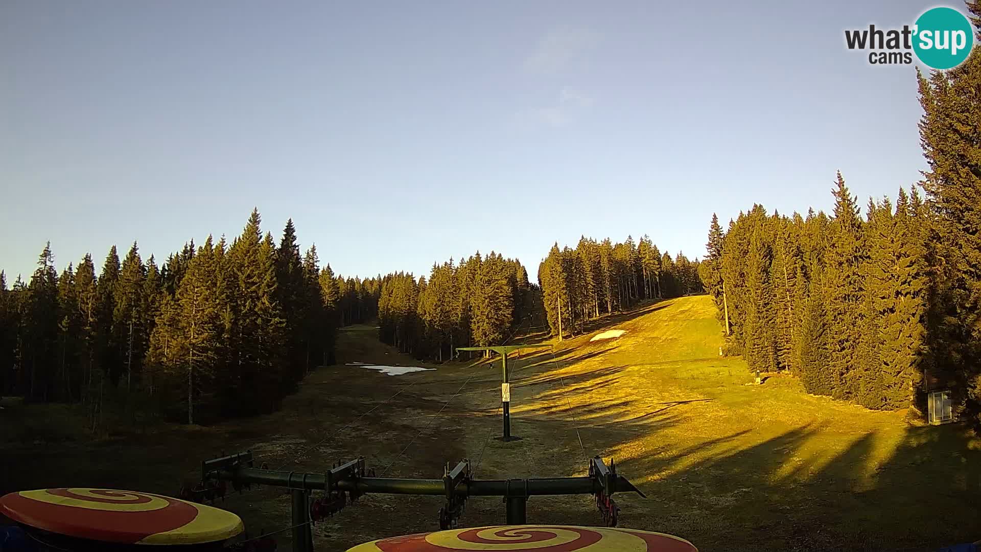 Estación de esquí Rogla Webcam Ostruščica pistas 1 y 2