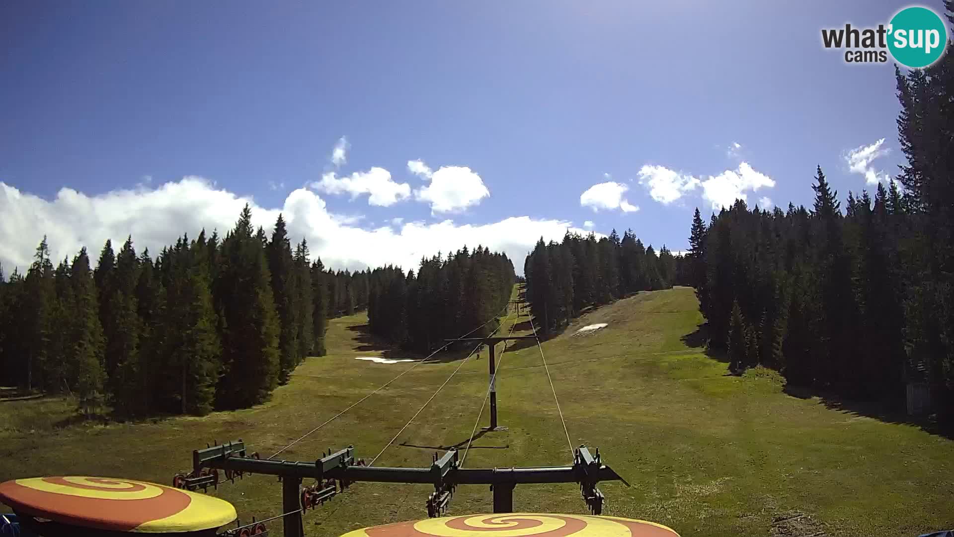 Skigebiet Rogla Webcam Ostruščica Piste 1 und 2