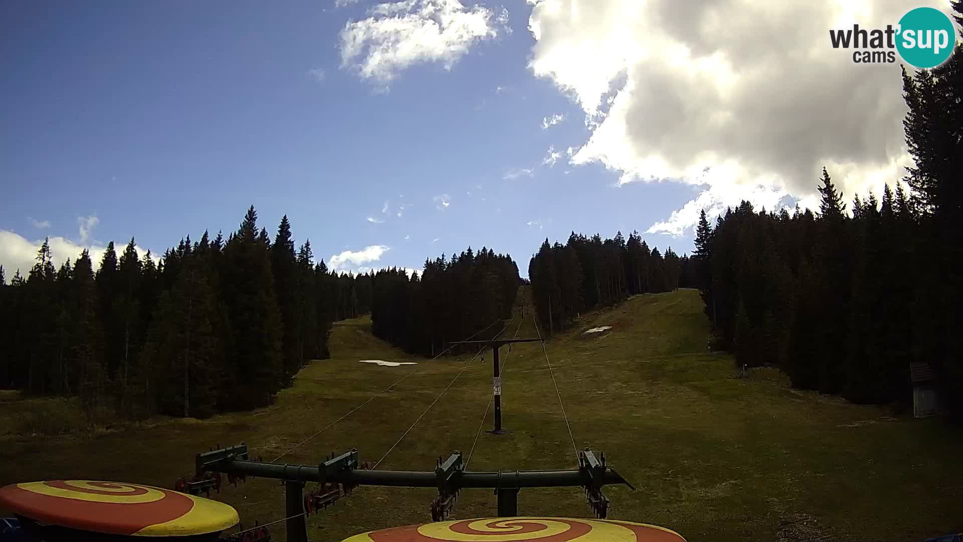 Skigebiet Rogla Webcam Ostruščica Piste 1 und 2