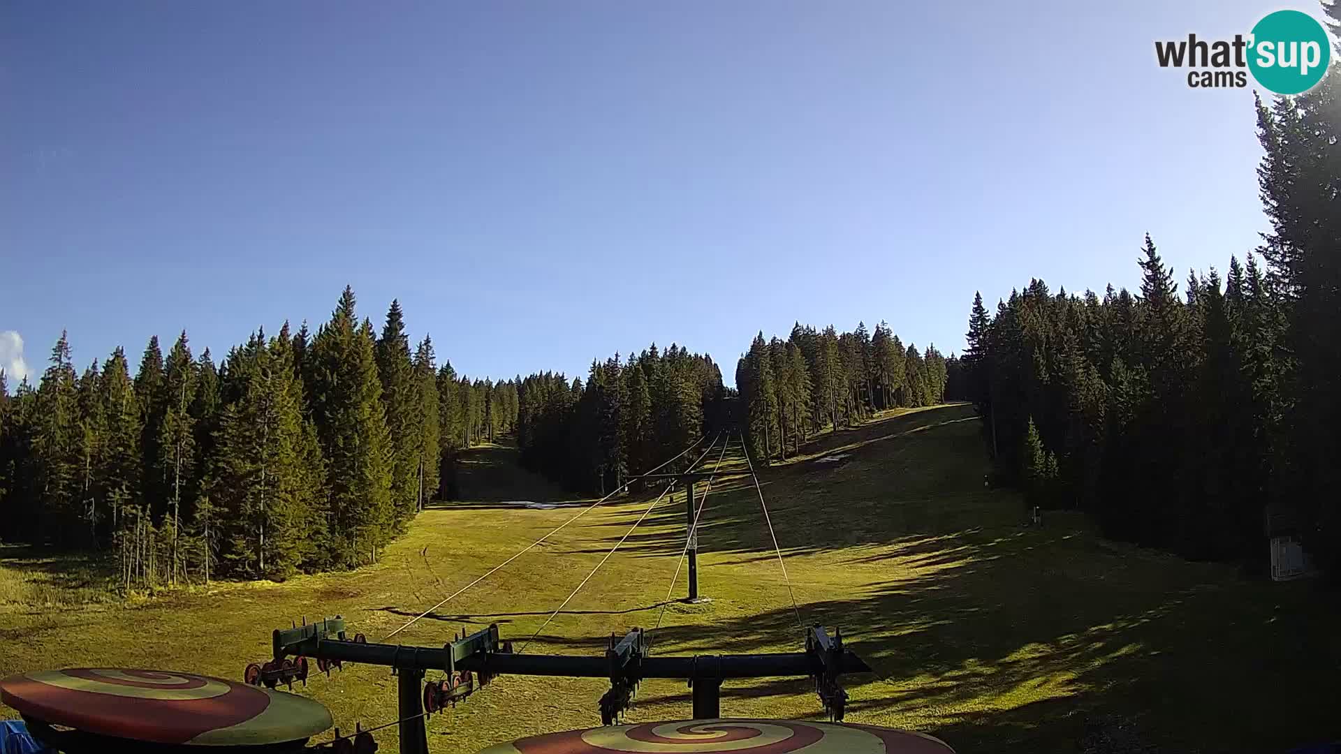 Smučišče Rogla Spletna kamera Ostruščica proga 1 in 2