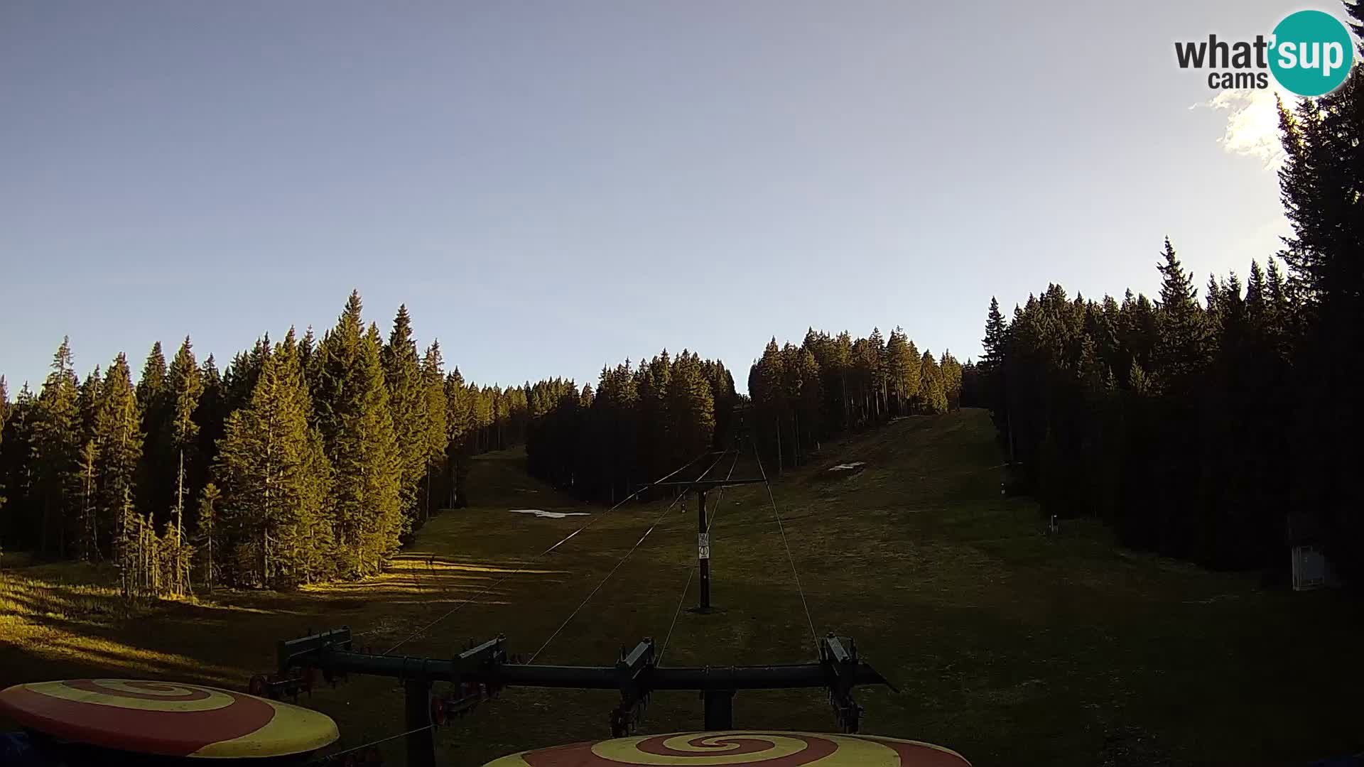 Skigebiet Rogla Webcam Ostruščica Piste 1 und 2