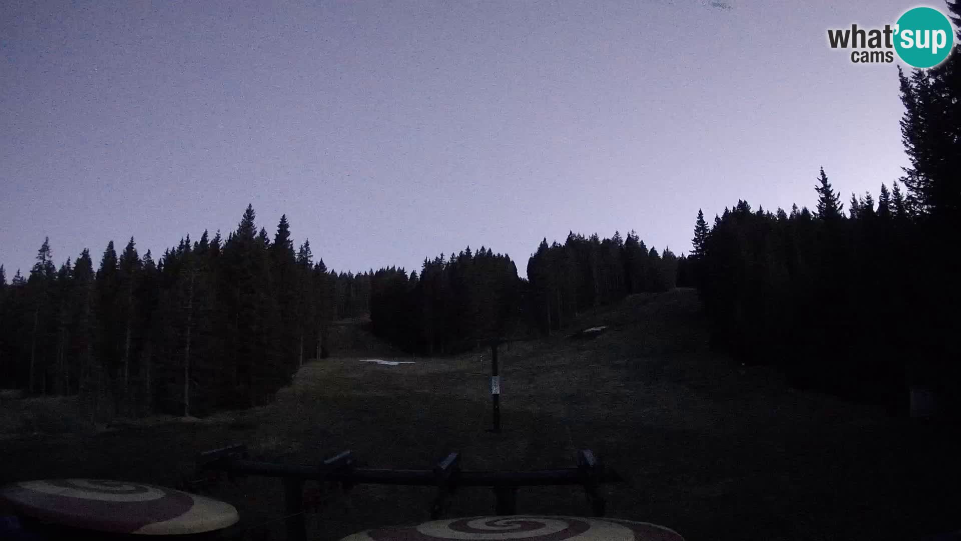 Skigebiet Rogla Webcam Ostruščica Piste 1 und 2