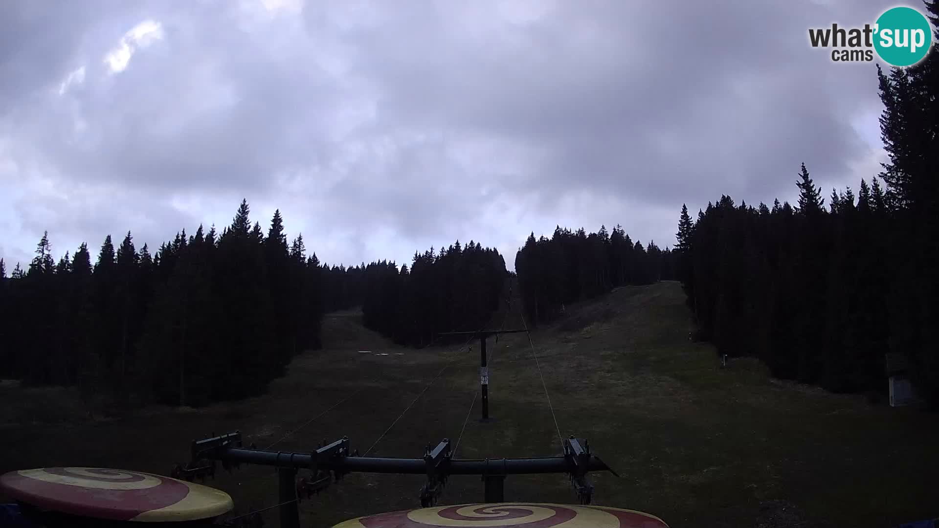 Comprensorio sciistico Rogla Webcam live Ostruščica piste 1 e 2