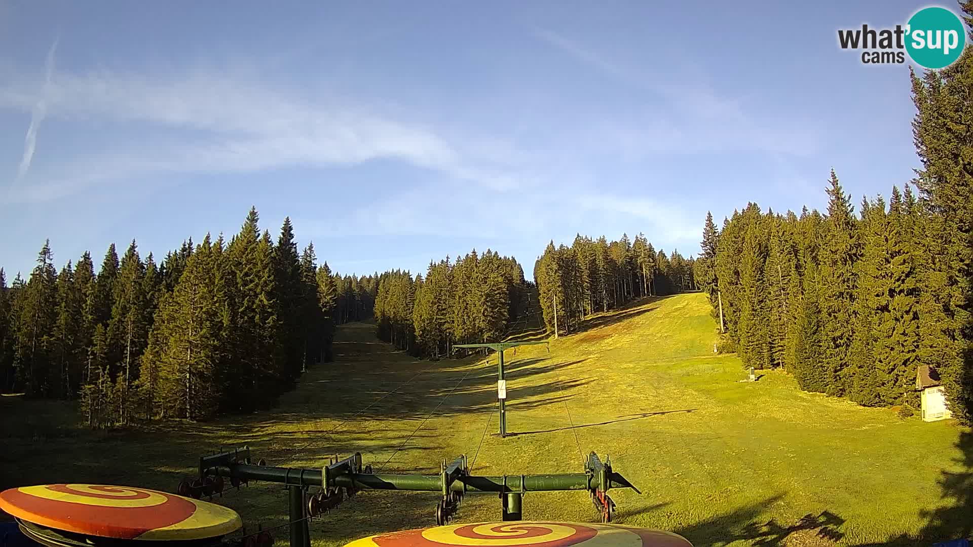 Station de ski Rogla Webcam Ostruščica pistes 1 et 2