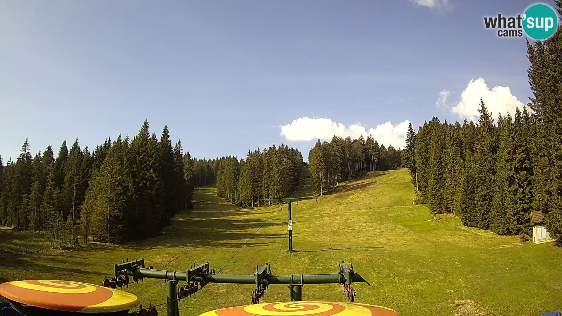 Comprensorio sciistico Rogla Webcam live Ostruščica piste 1 e 2