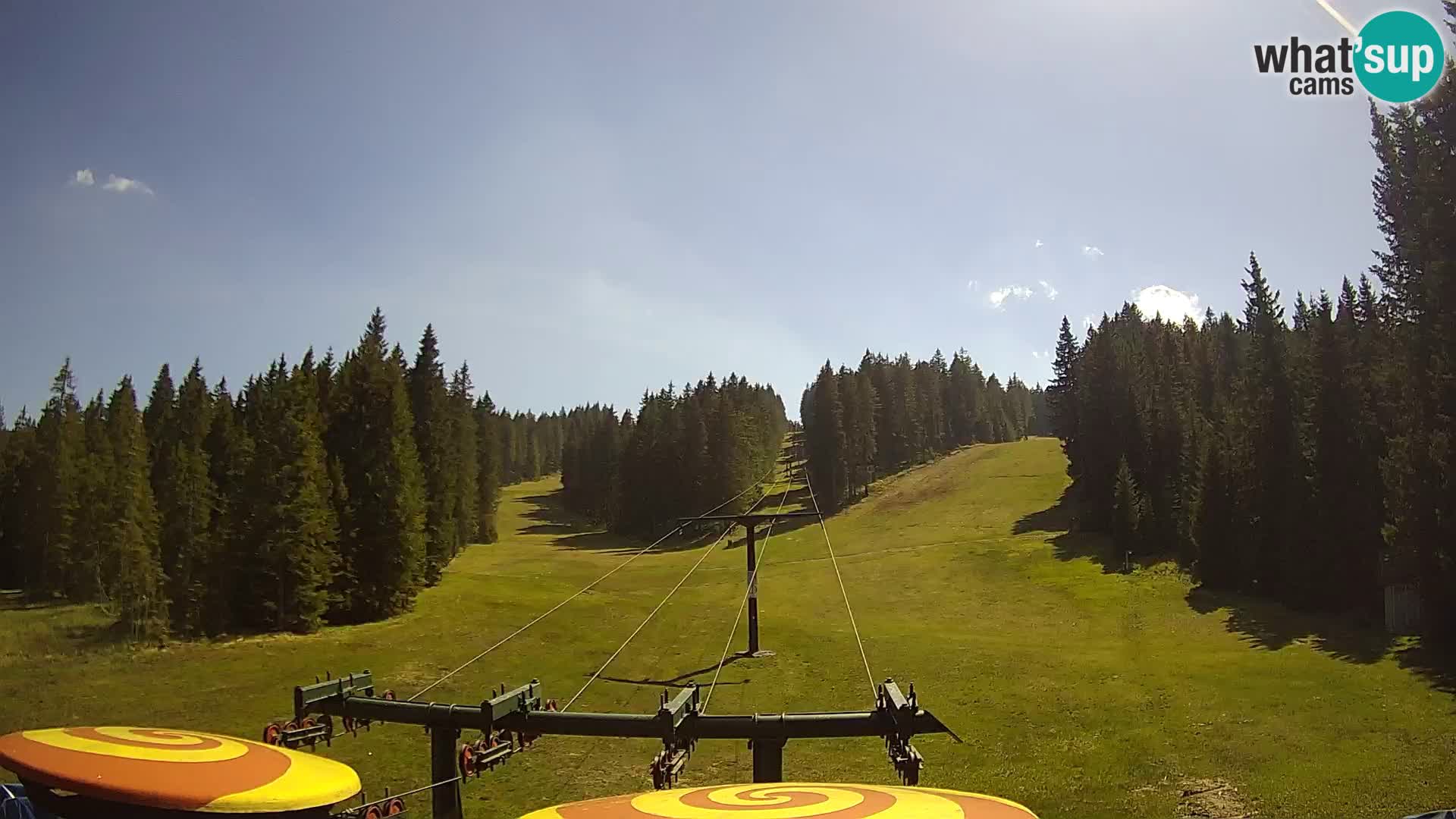 Skijalište Rogla web kamera Ostruščica proga 1 in 2