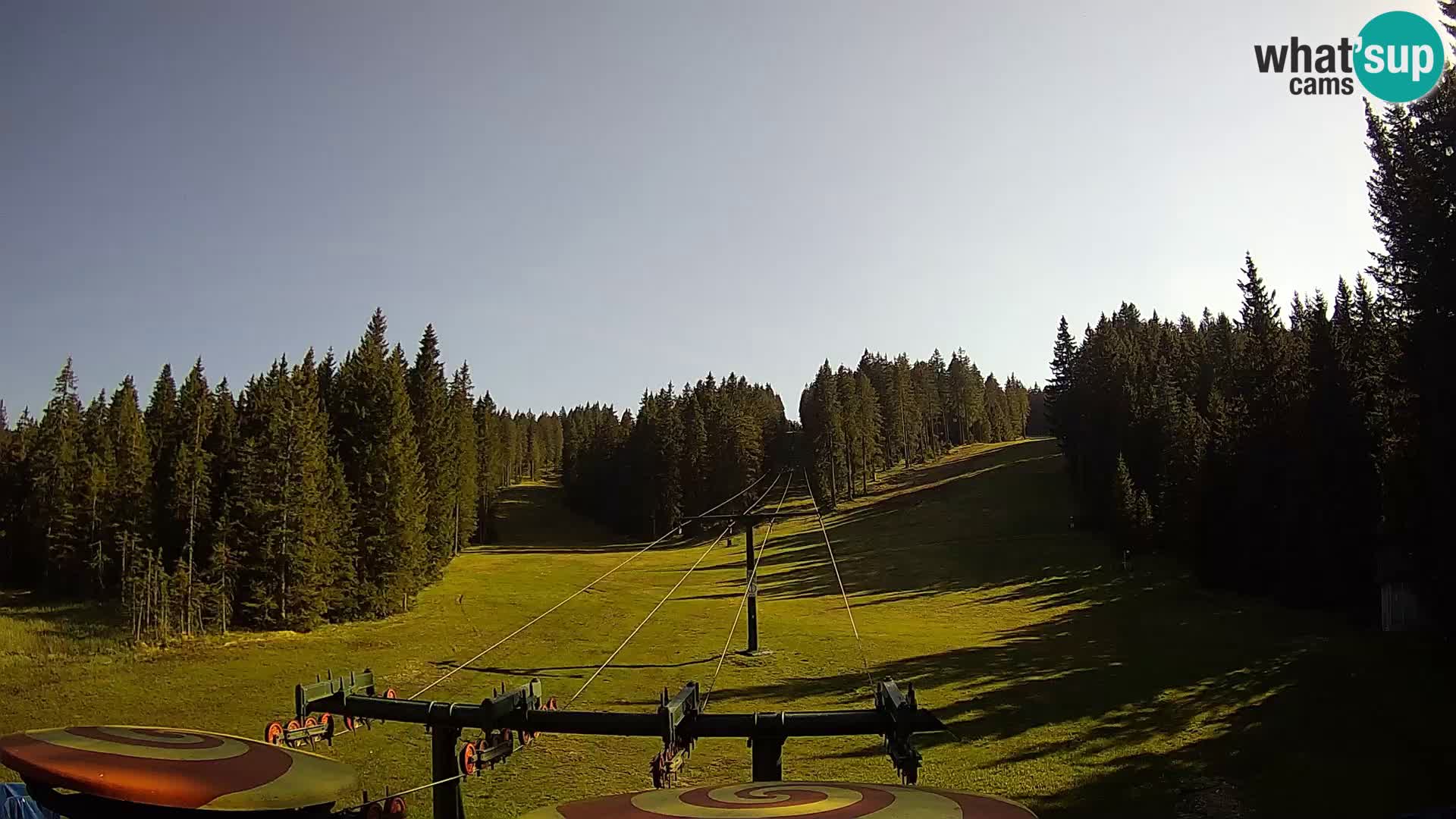 Comprensorio sciistico Rogla Webcam live Ostruščica piste 1 e 2