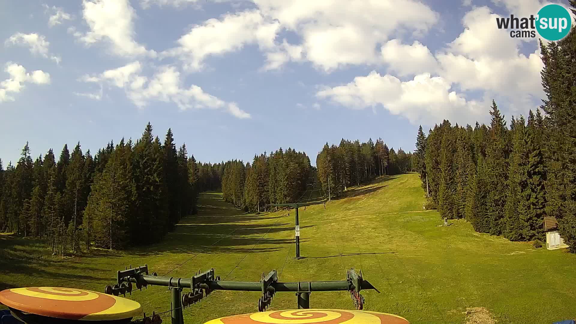 Skigebiet Rogla Webcam Ostruščica Piste 1 und 2