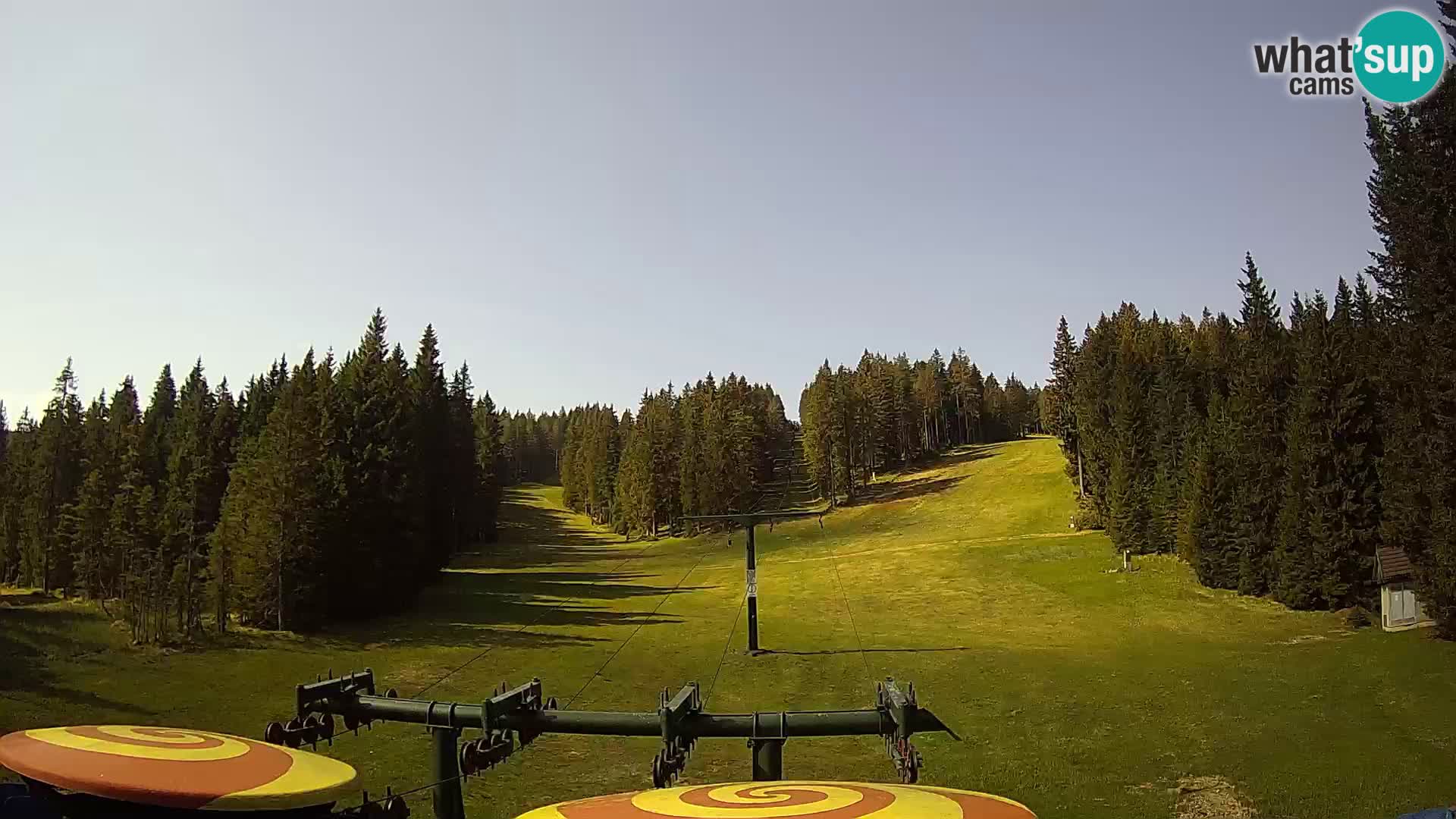 Skigebiet Rogla Webcam Ostruščica Piste 1 und 2