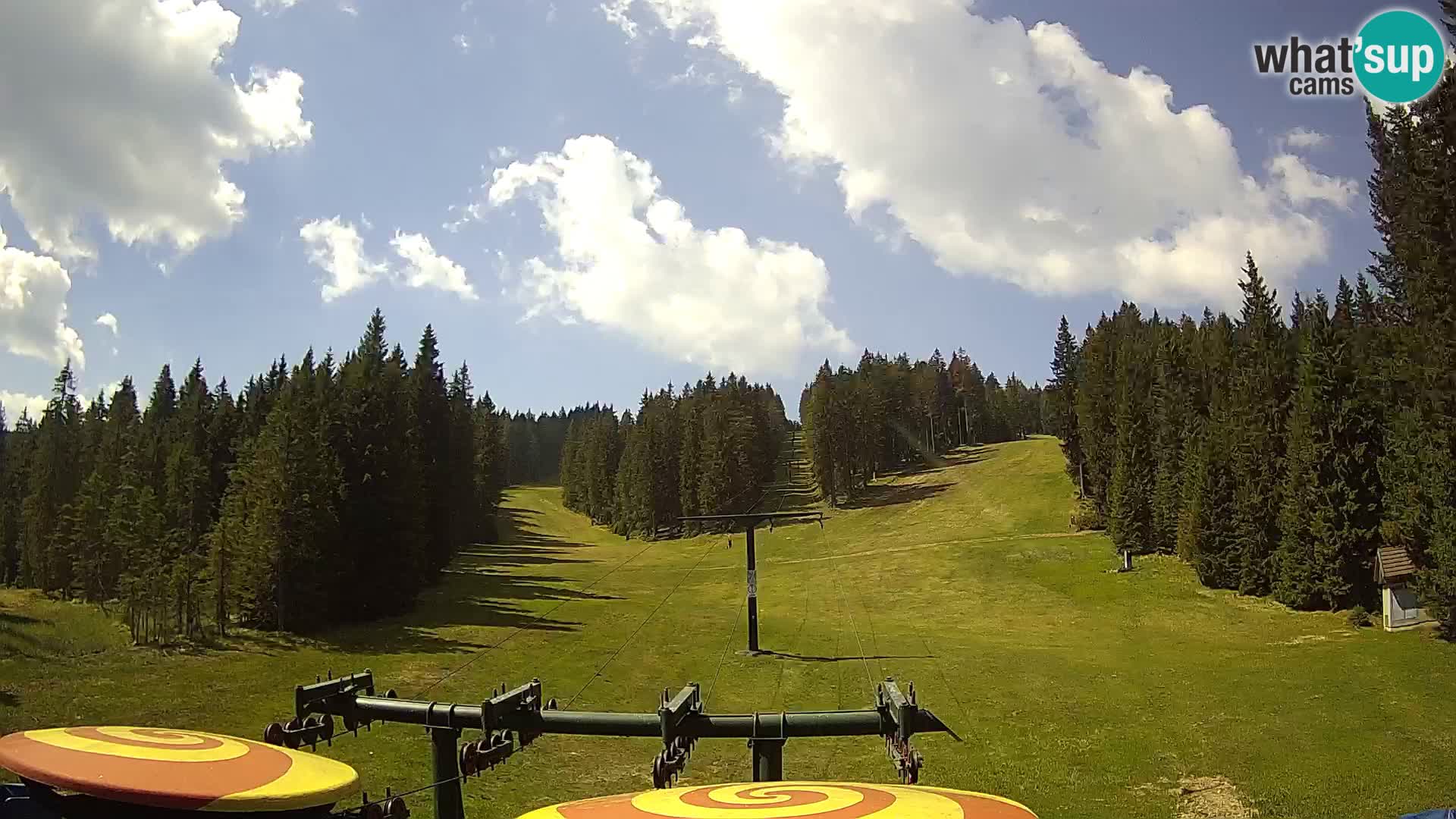 Skijalište Rogla web kamera Ostruščica proga 1 in 2