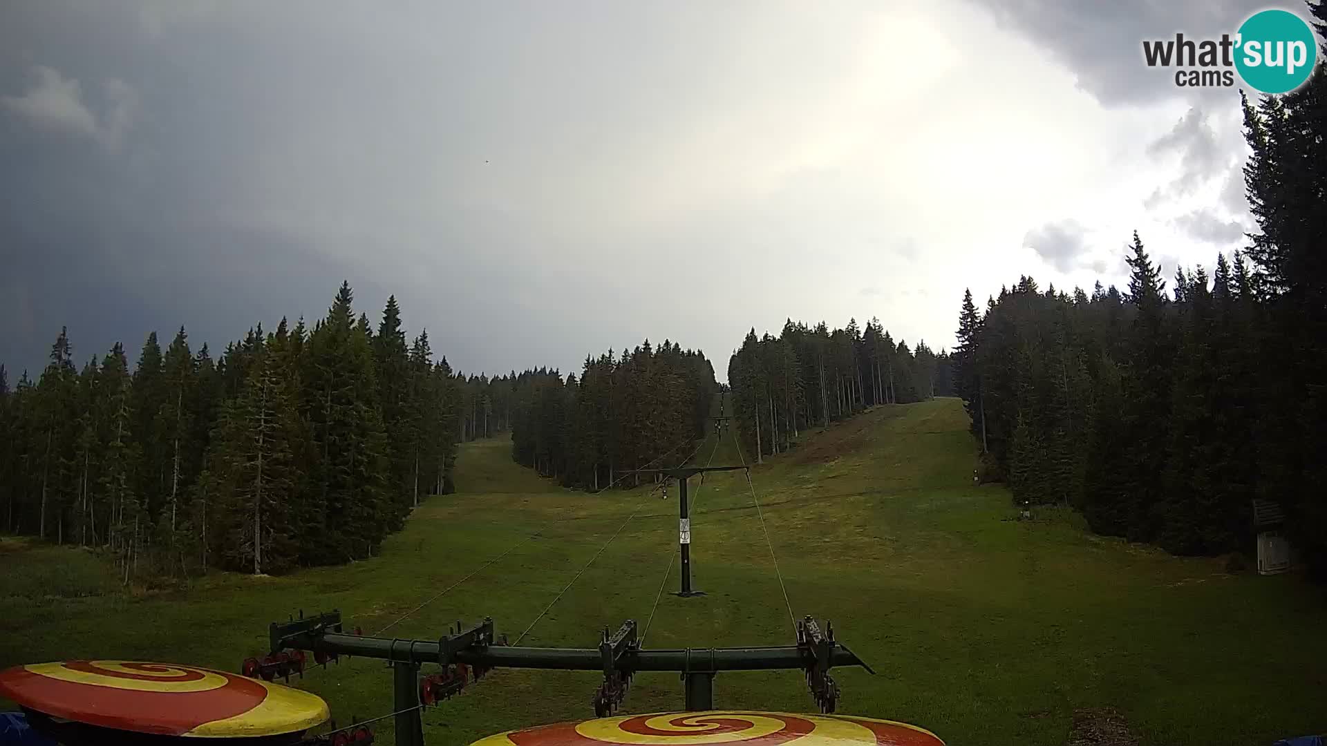 Smučišče Rogla Spletna kamera Ostruščica proga 1 in 2