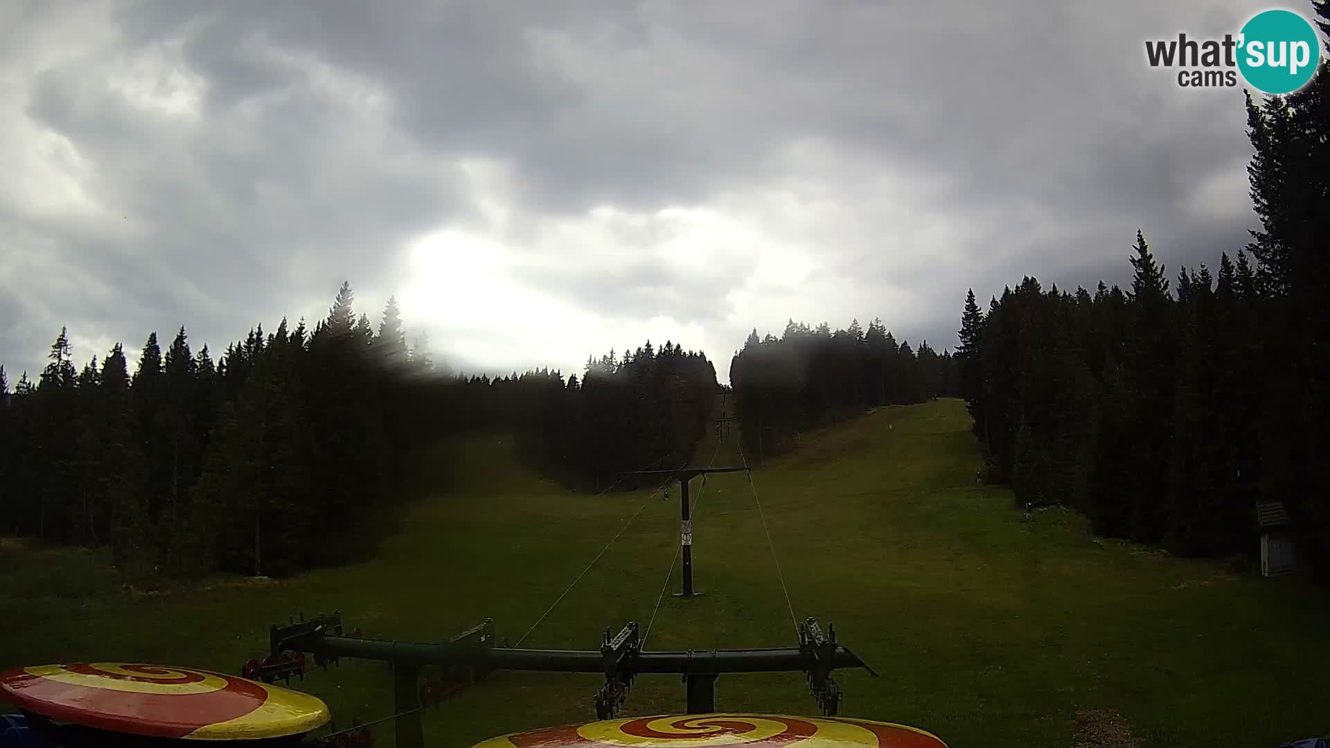 Comprensorio sciistico Rogla Webcam live Ostruščica piste 1 e 2