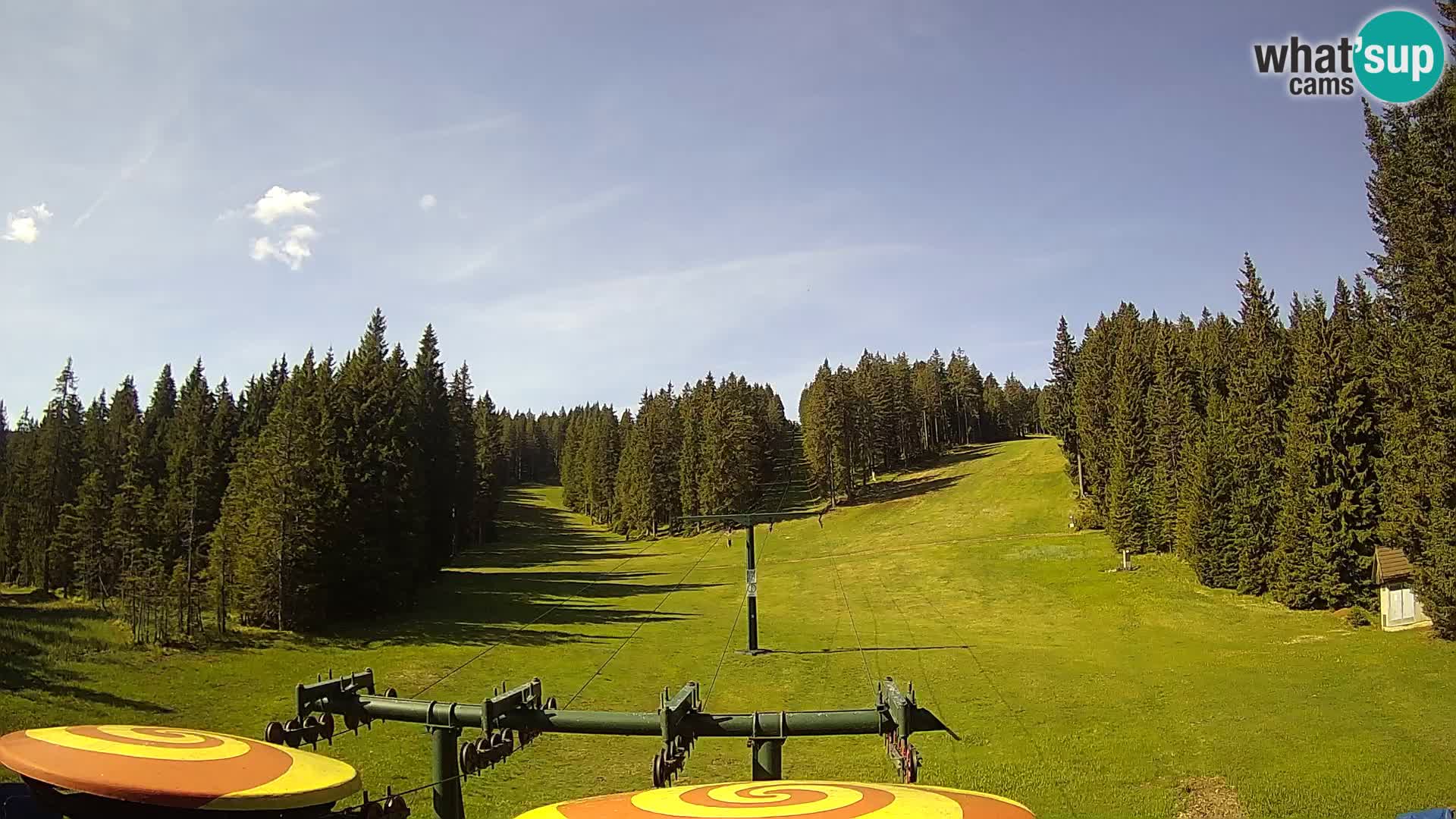 Skigebiet Rogla Webcam Ostruščica Piste 1 und 2