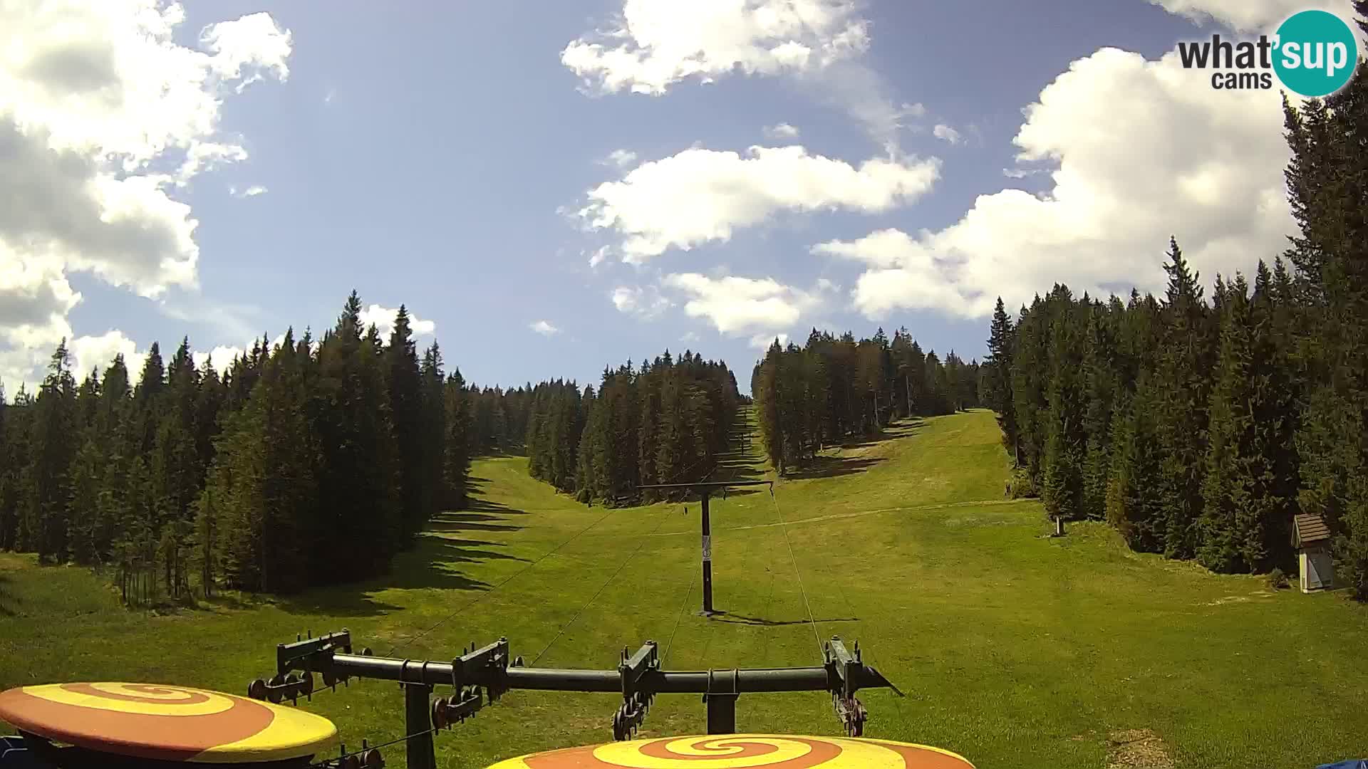 Skigebiet Rogla Webcam Ostruščica Piste 1 und 2