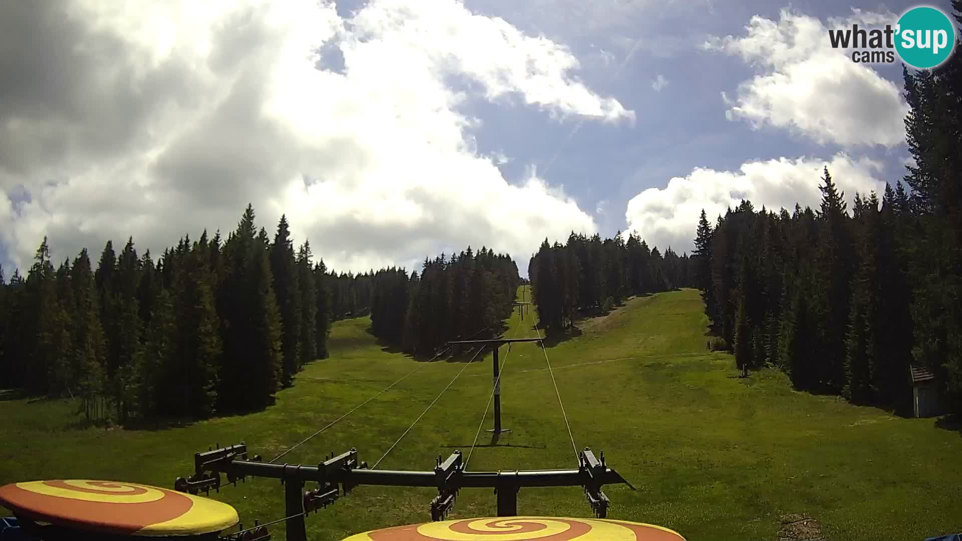 Station de ski Rogla Webcam Ostruščica pistes 1 et 2