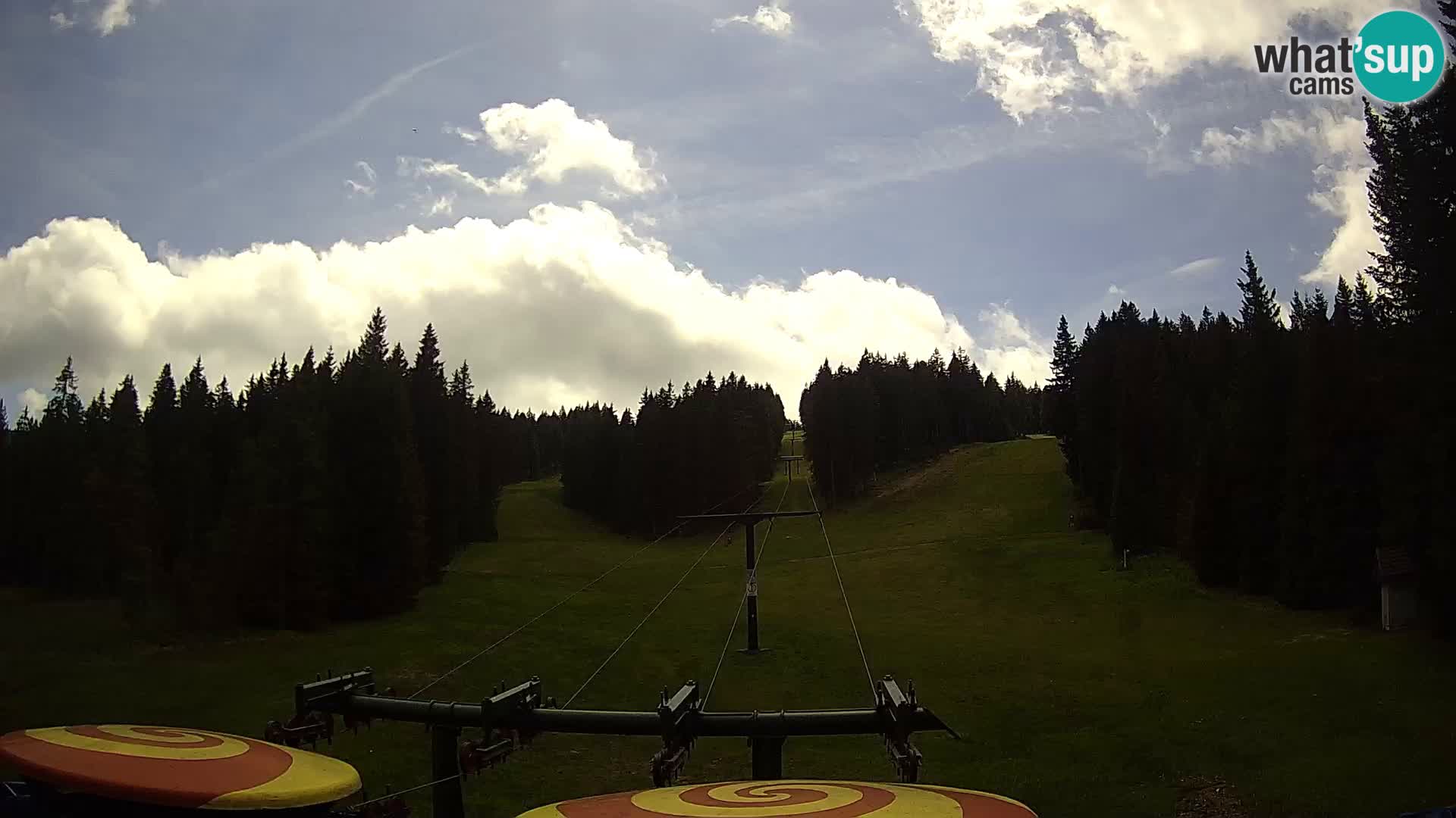 Skigebiet Rogla Webcam Ostruščica Piste 1 und 2