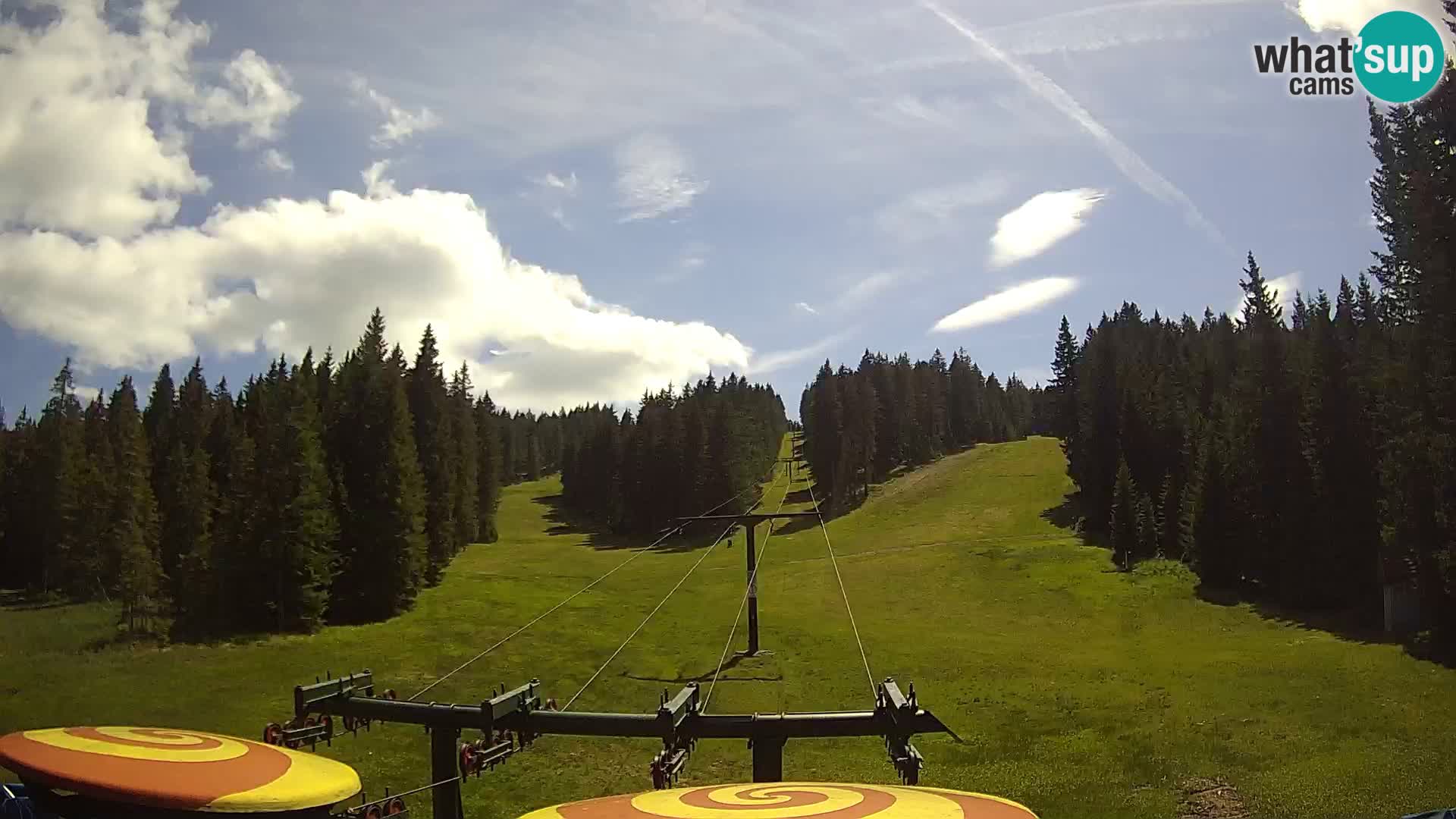 Comprensorio sciistico Rogla Webcam live Ostruščica piste 1 e 2