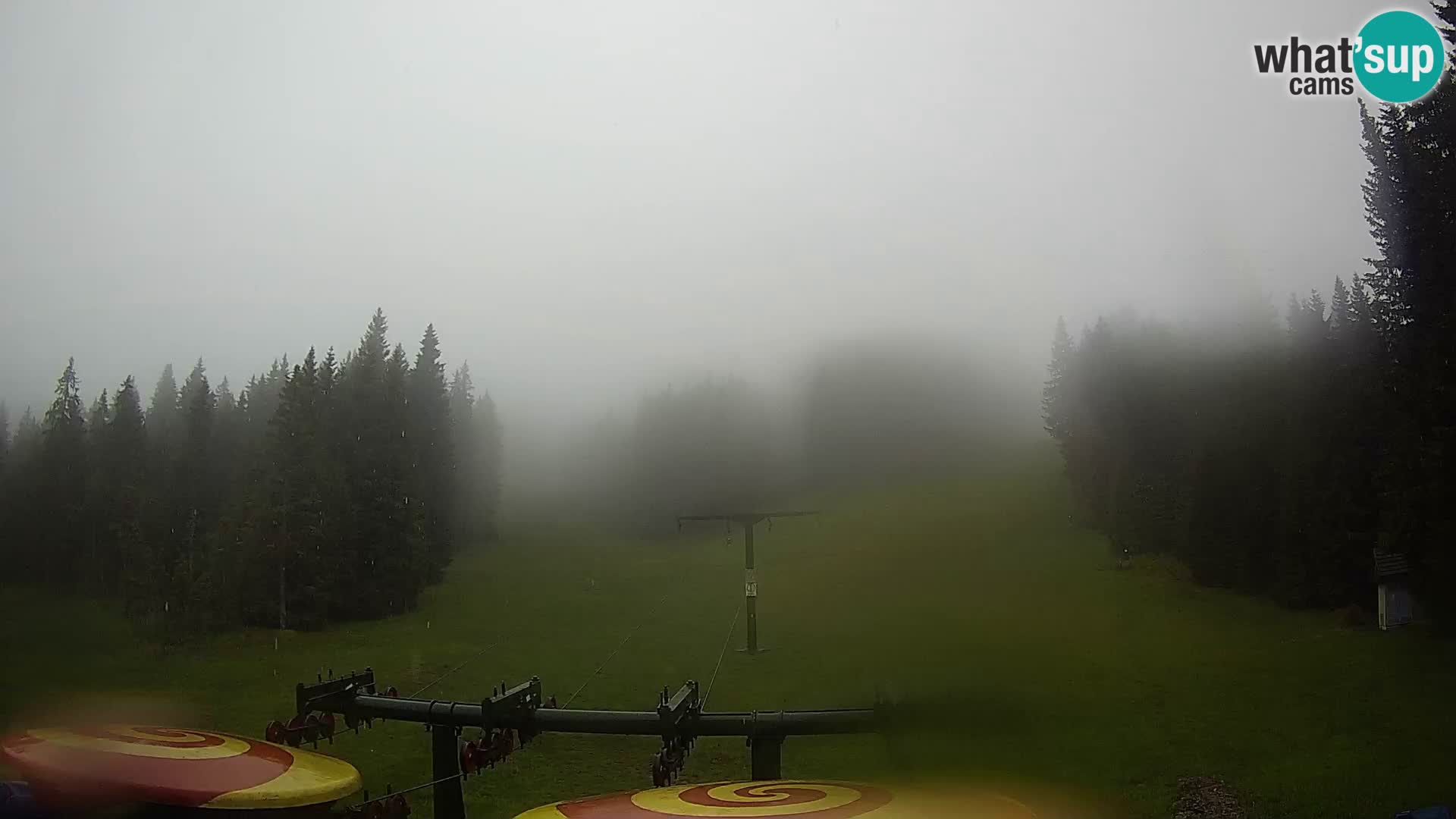 Skigebiet Rogla Webcam Ostruščica Piste 1 und 2