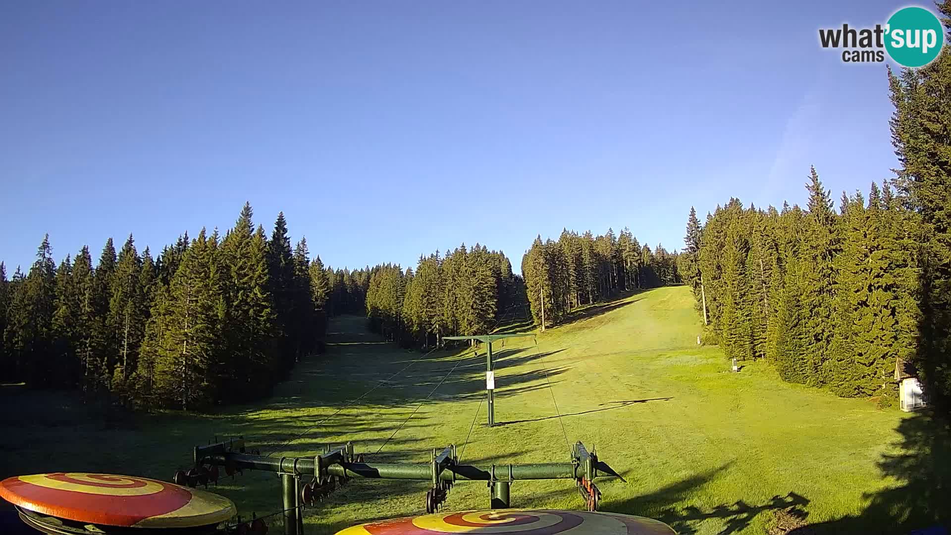 Skijalište Rogla web kamera Ostruščica proga 1 in 2