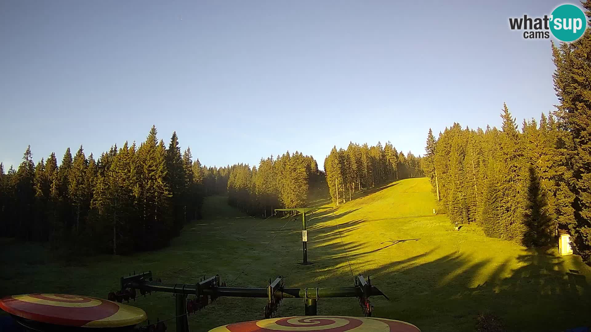 Comprensorio sciistico Rogla Webcam live Ostruščica piste 1 e 2