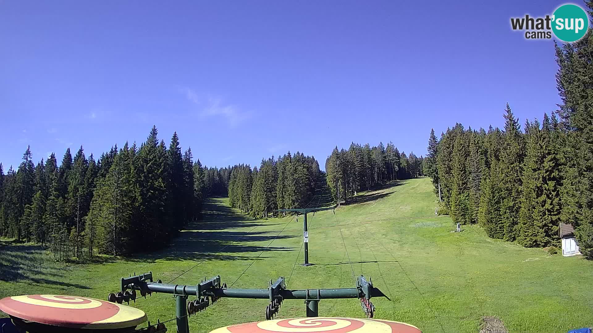 Station de ski Rogla Webcam Ostruščica pistes 1 et 2