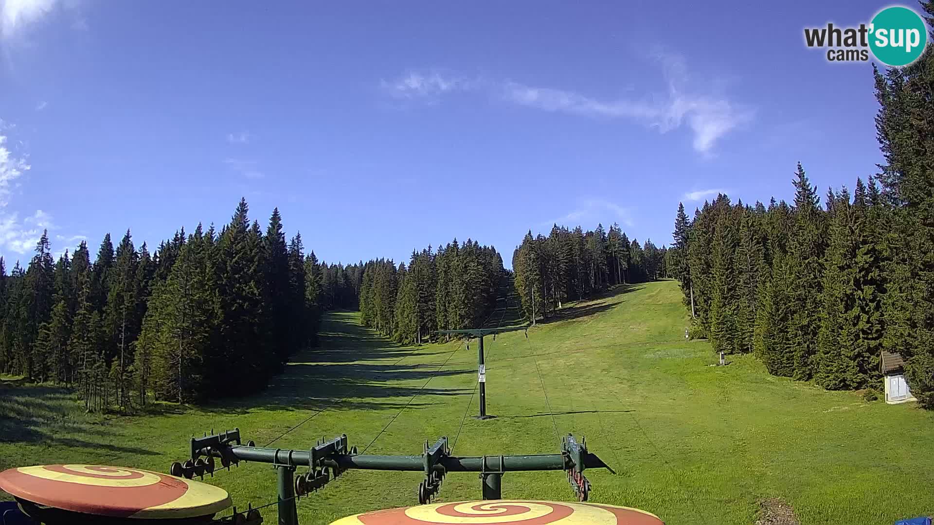 Comprensorio sciistico Rogla Webcam live Ostruščica piste 1 e 2