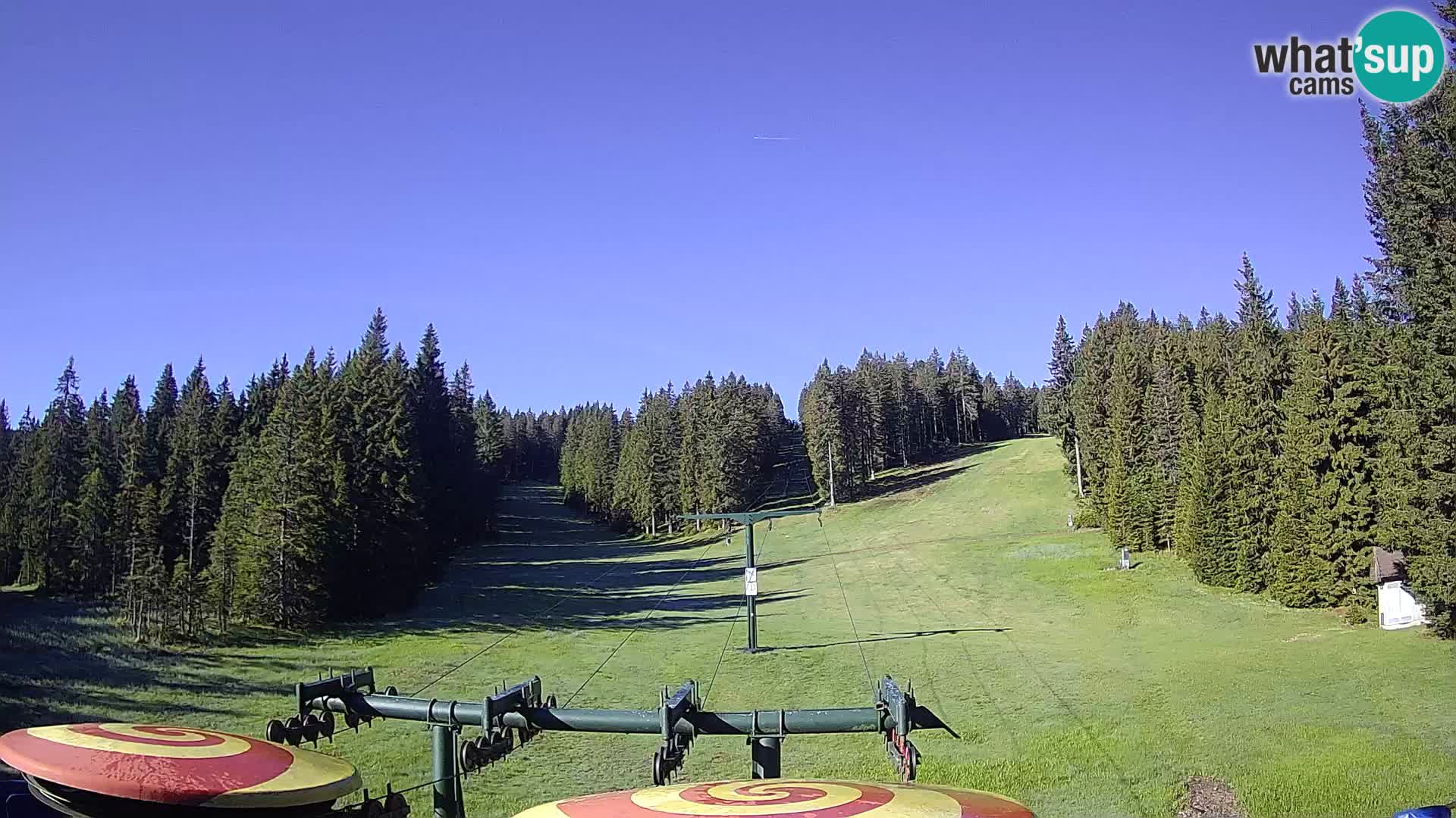 Station de ski Rogla Webcam Ostruščica pistes 1 et 2