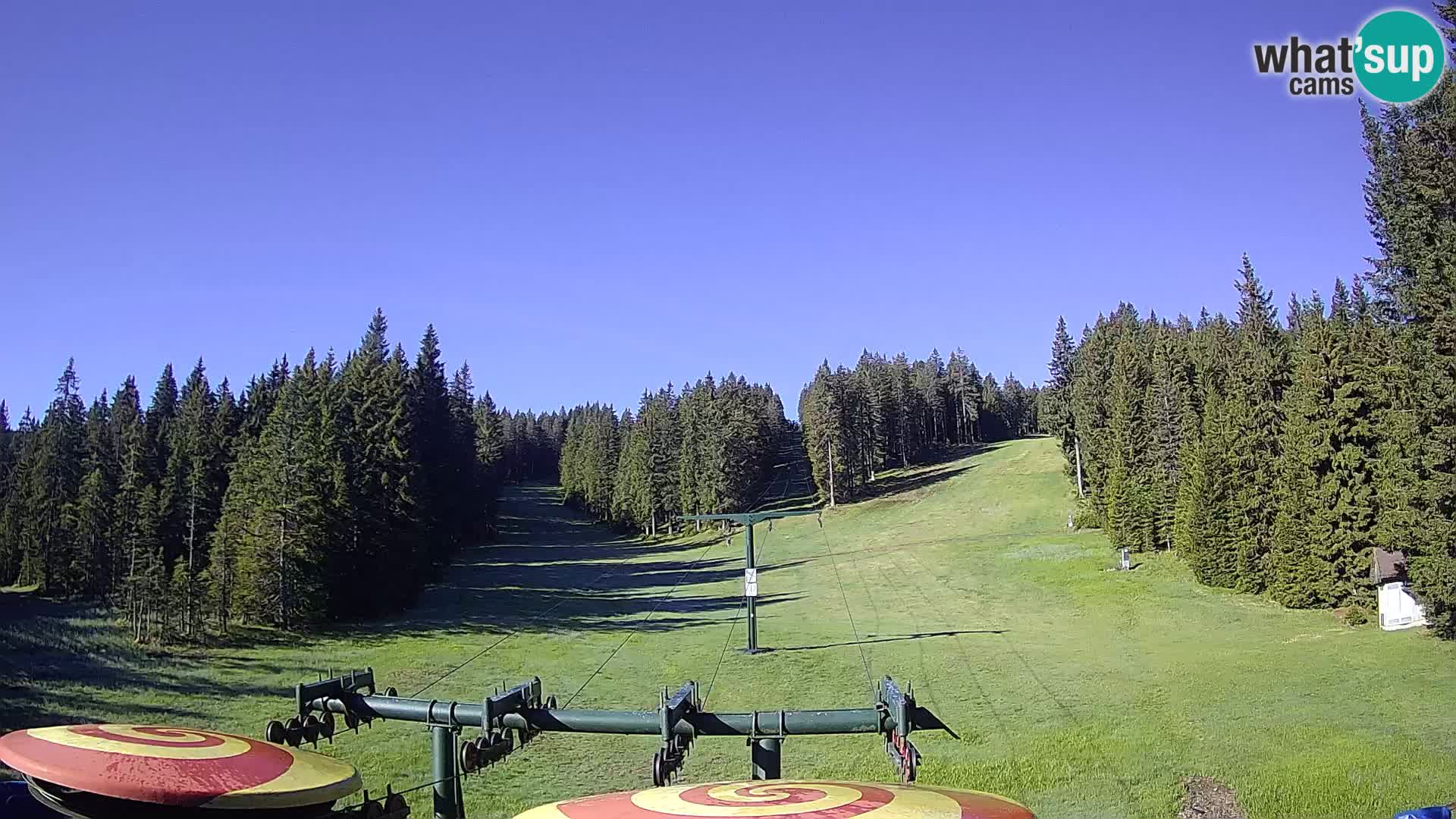 Comprensorio sciistico Rogla Webcam live Ostruščica piste 1 e 2