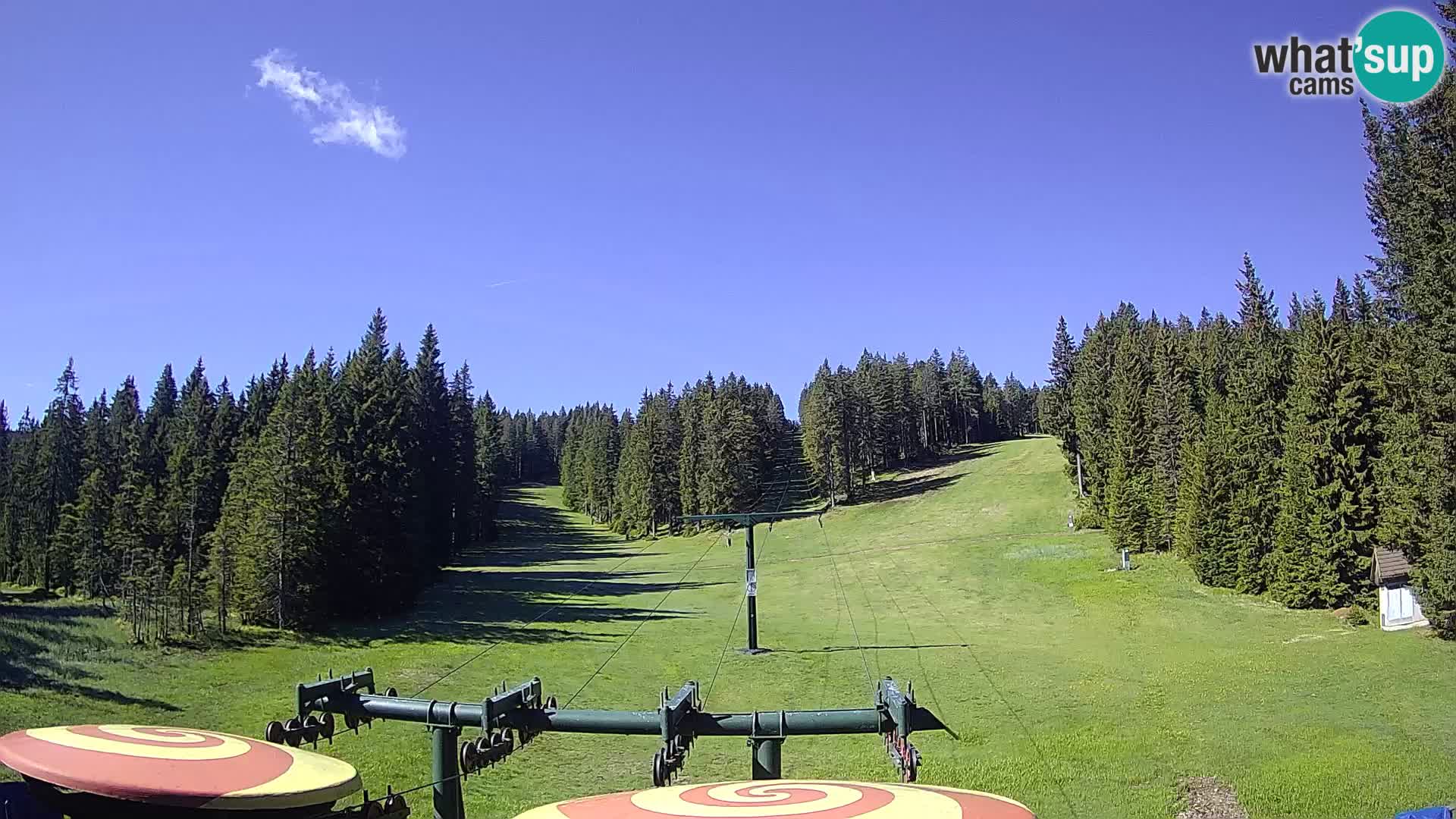Skigebiet Rogla Webcam Ostruščica Piste 1 und 2