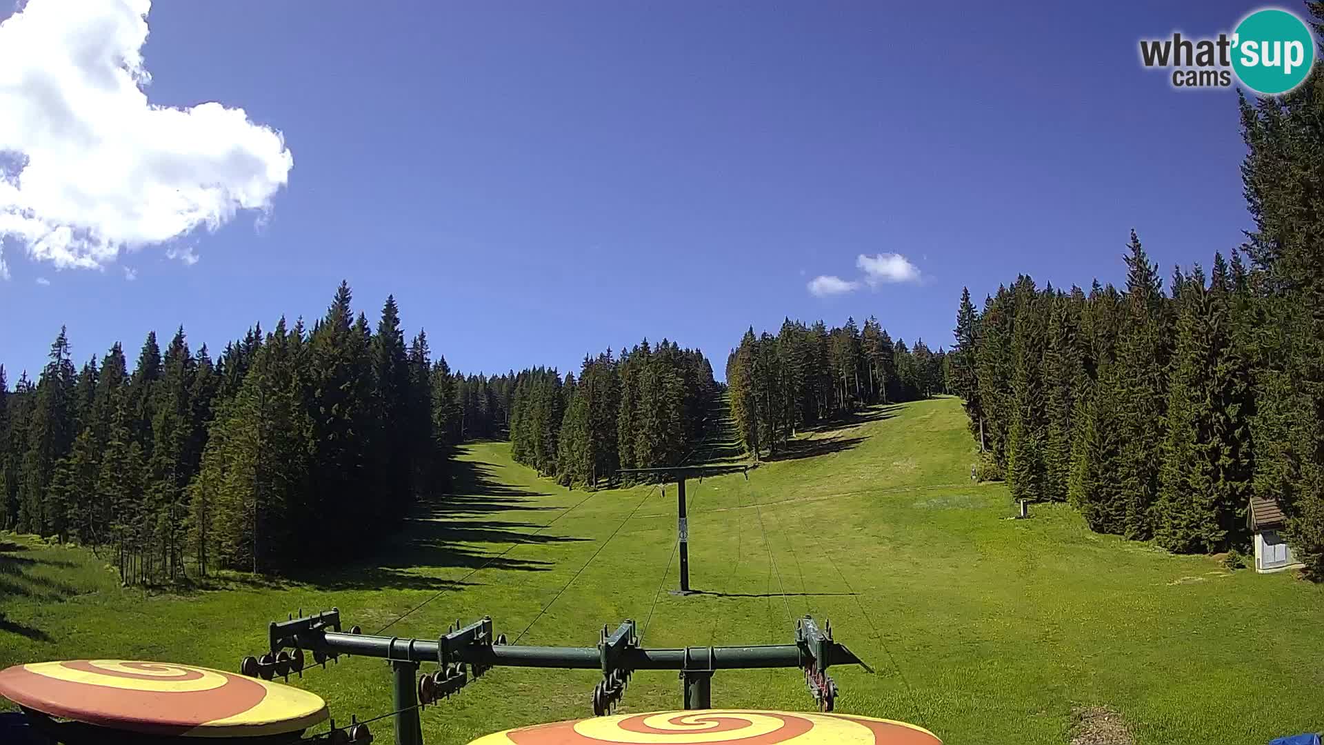 Station de ski Rogla Webcam Ostruščica pistes 1 et 2