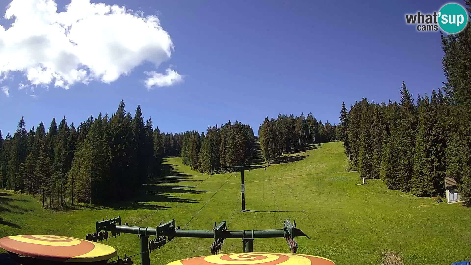 Station de ski Rogla Webcam Ostruščica pistes 1 et 2
