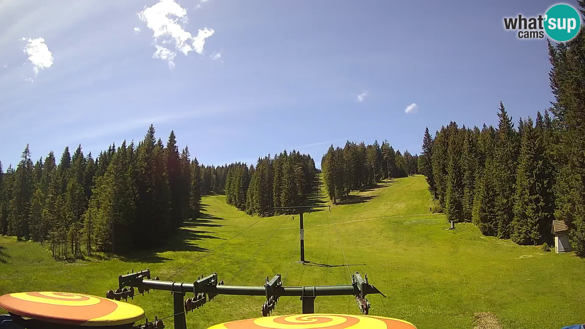 Comprensorio sciistico Rogla Webcam live Ostruščica piste 1 e 2