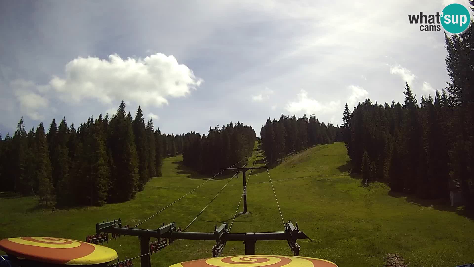 Estación de esquí Rogla Webcam Ostruščica pistas 1 y 2